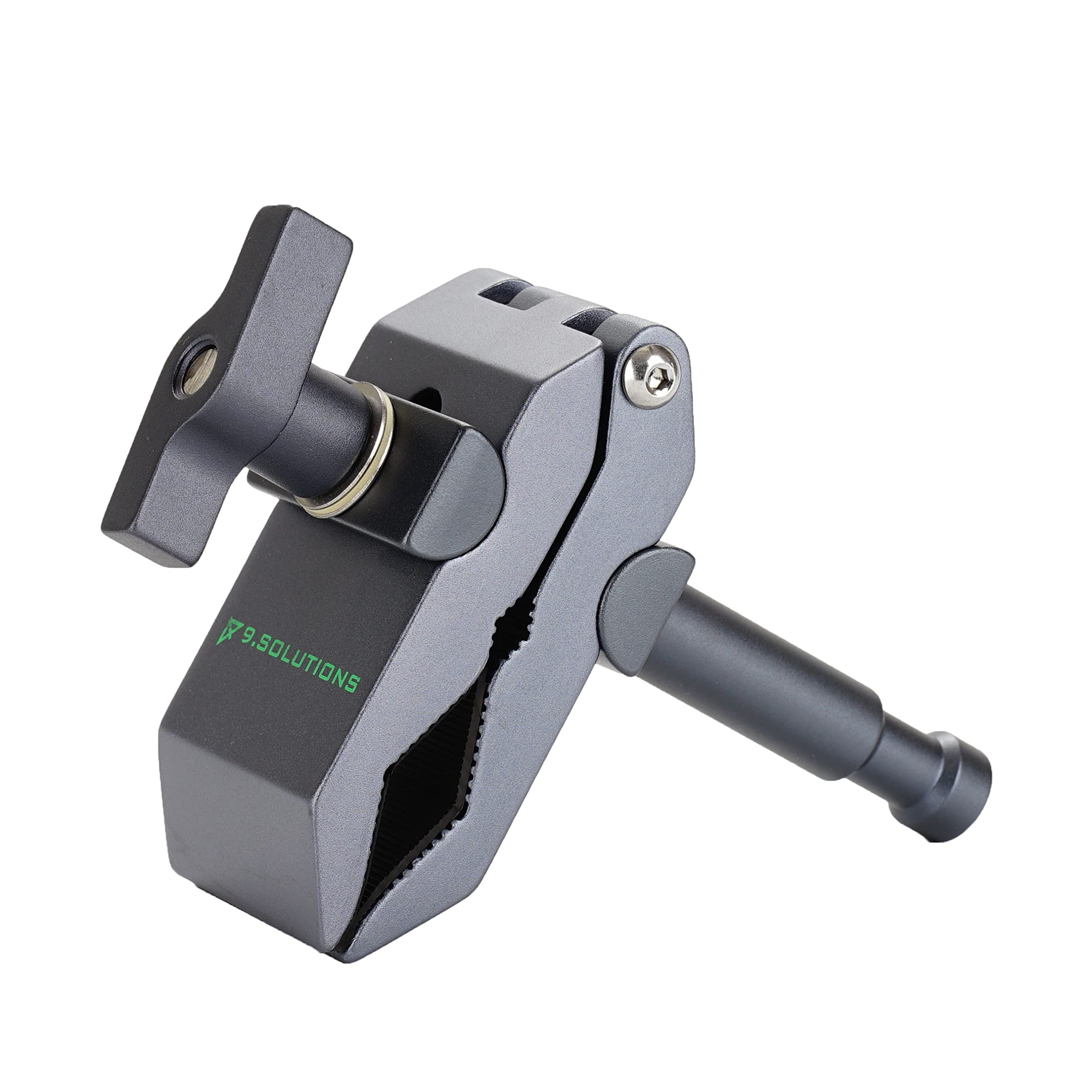 9.Solutions Python Clamp With 5/8'' Pin, Mounting Baby Standard Grip And Lighting Equipment, Max Load: 44Lbs, 9.Vp5081A