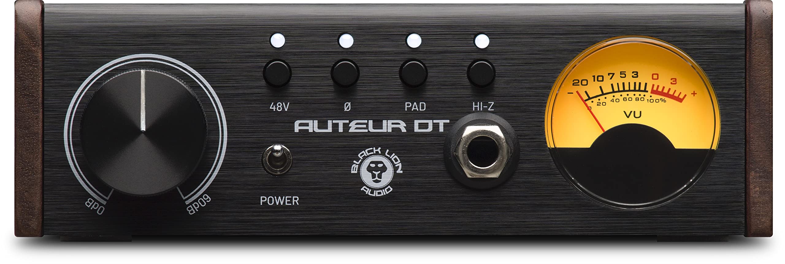 Black Lion Audio Auteur Dt Single Channel Desktop Microphone Preamp