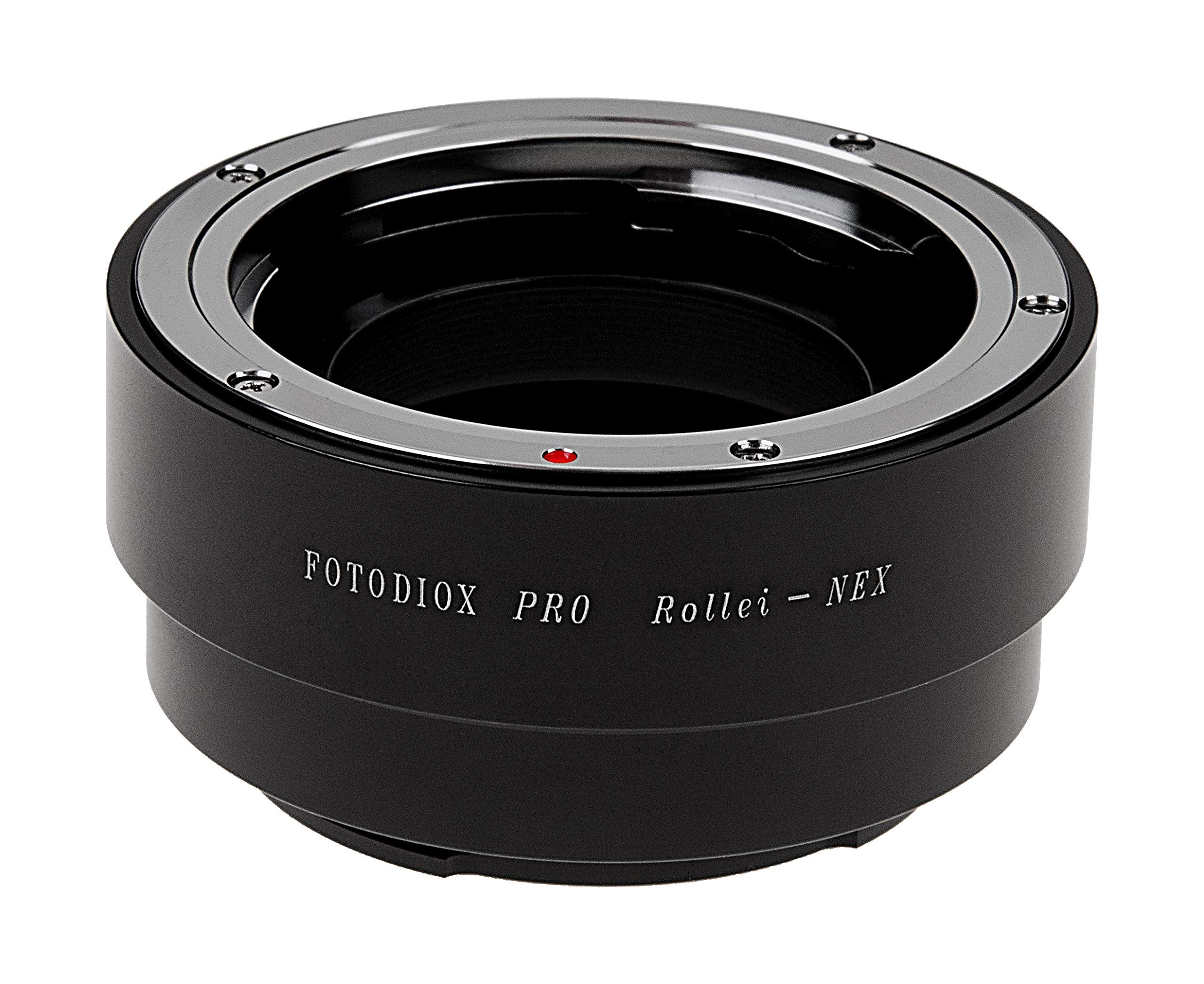 Fotodiox Pro Lens Mount Adapter, for Rollei 35mm lens to Sony NEX E-Mount Mirrorless Cameras