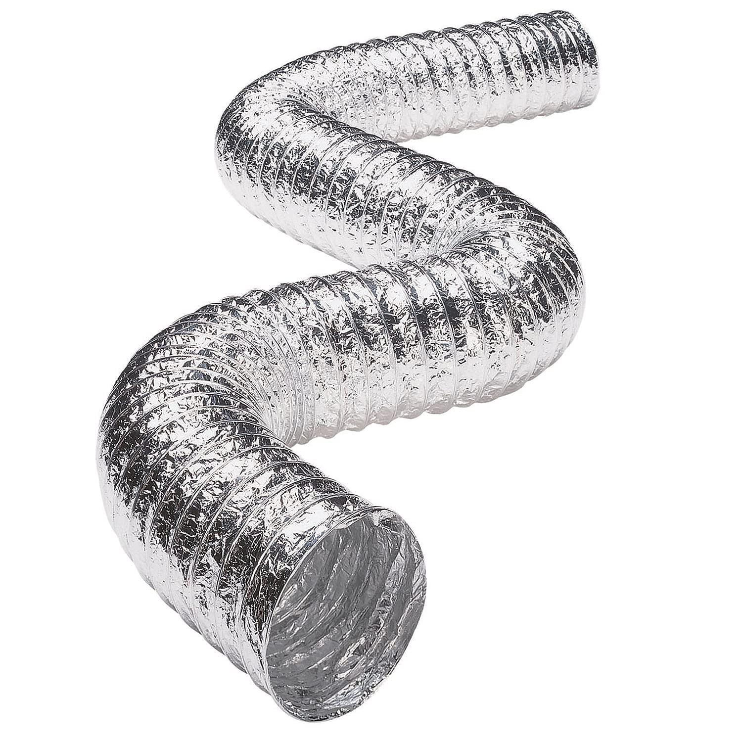Deflecto Flxc0408 Aluminum (2 Ply 8Ft Ul 181 Class 1) Ducting Kits