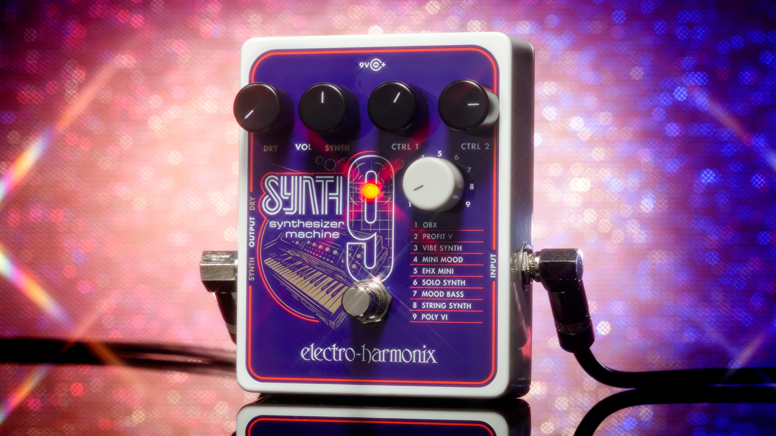 Electro Harmonix Synth9 Synthesizer Machine Pedal