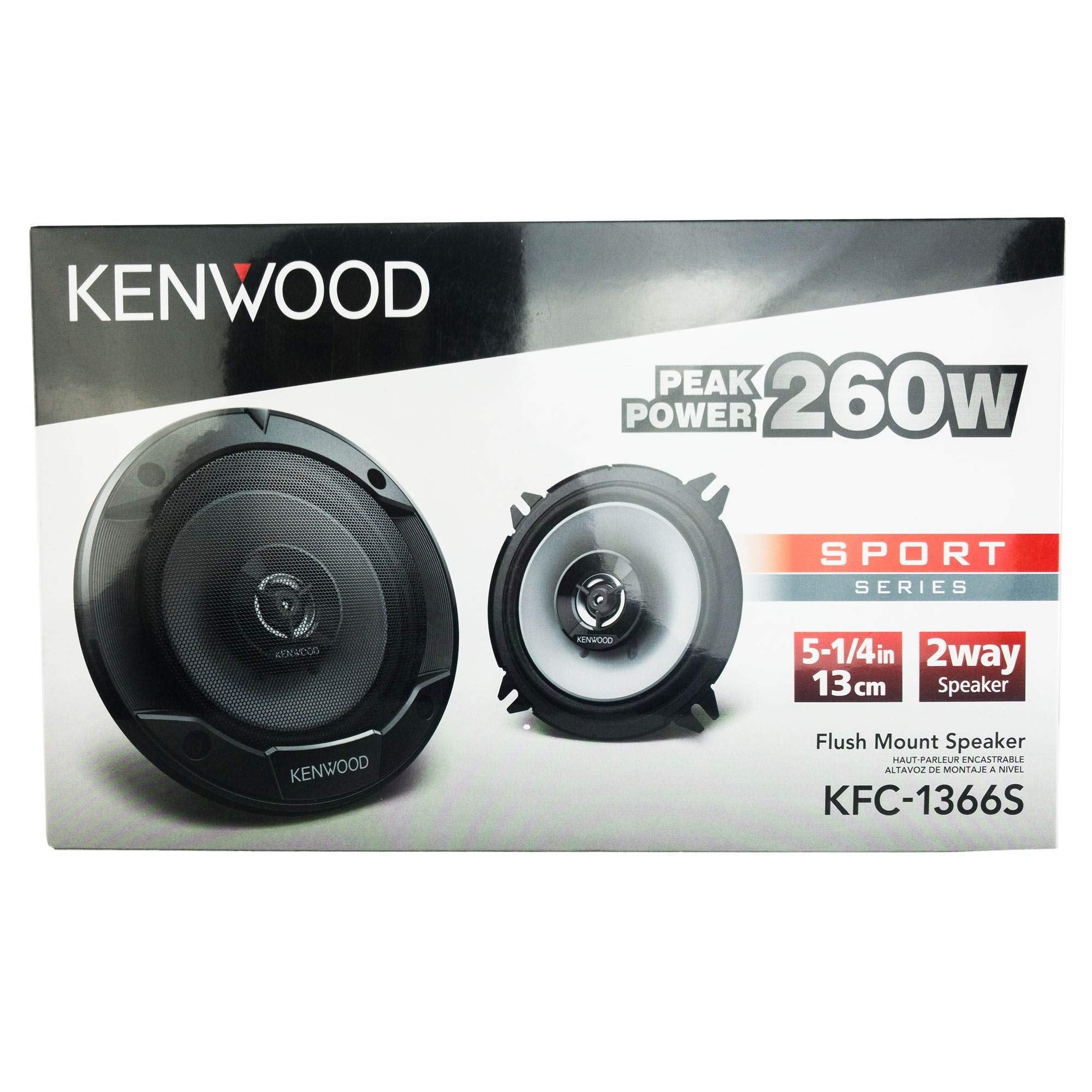 Kenwood Kfc 1366S 5 1/4'' 2 Way Speakers