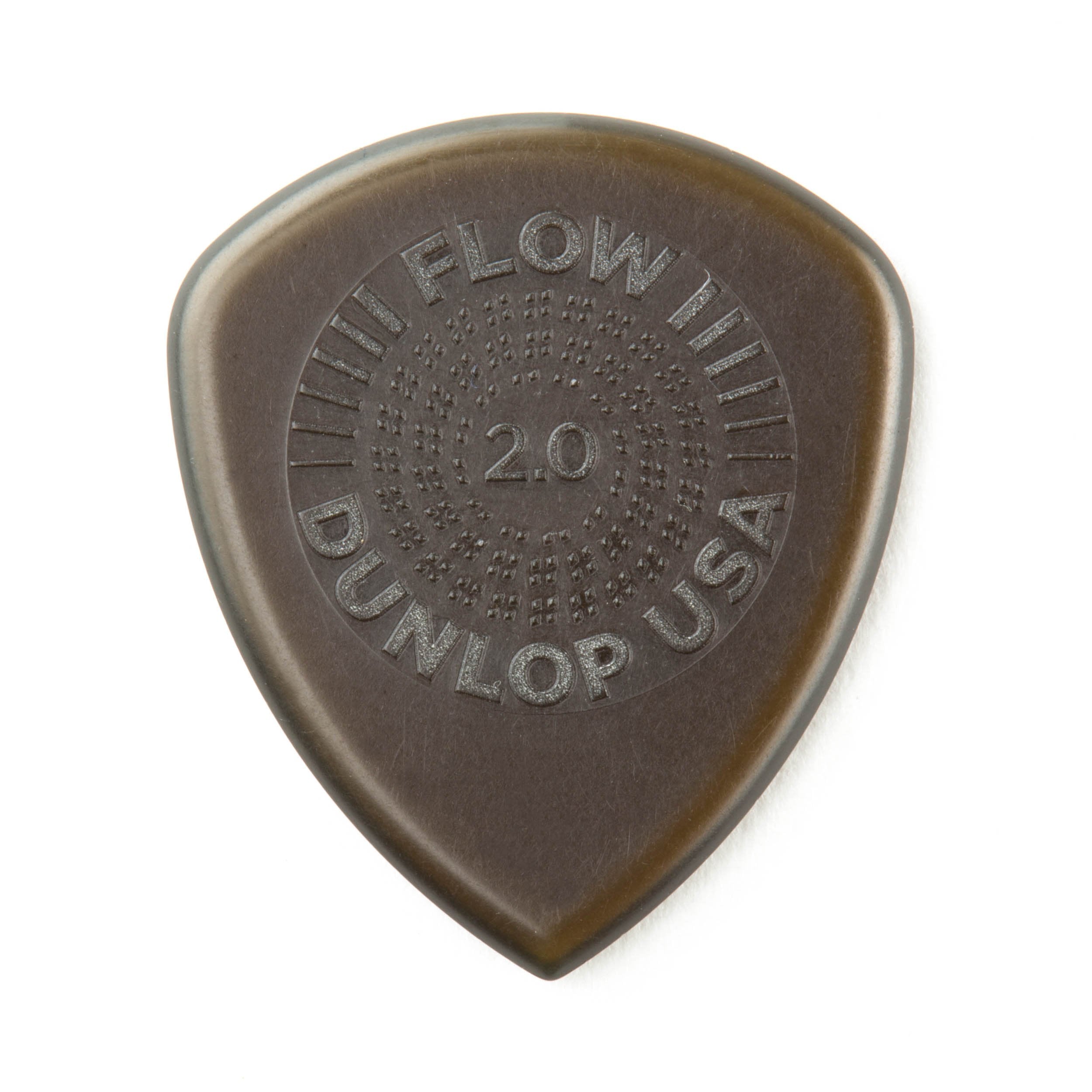 Jim Dunlop Flow Standard Grip 2.0Mm Guitar Picks (549P2.0)