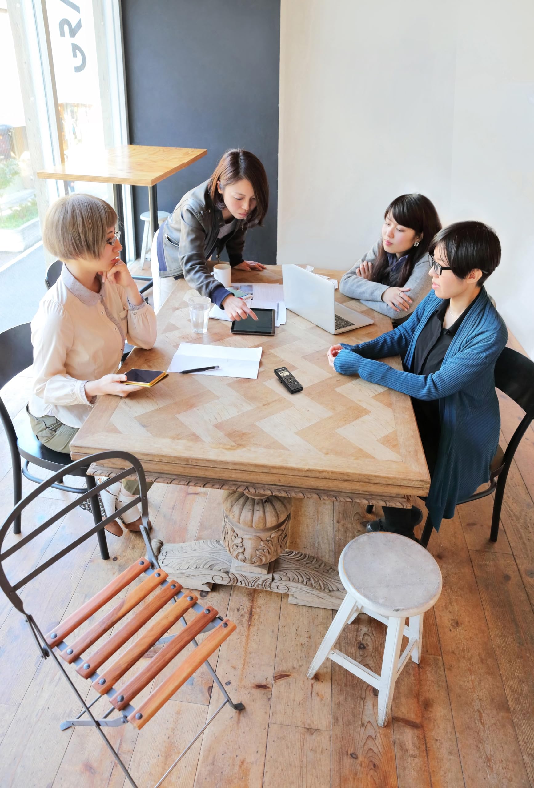 Olympus Ws 883 Digital Voice Recorder, Linear Pcm/Mp3 Recording Formats, Usb A Battery Charging, True Stereo Microphones, Low Cu