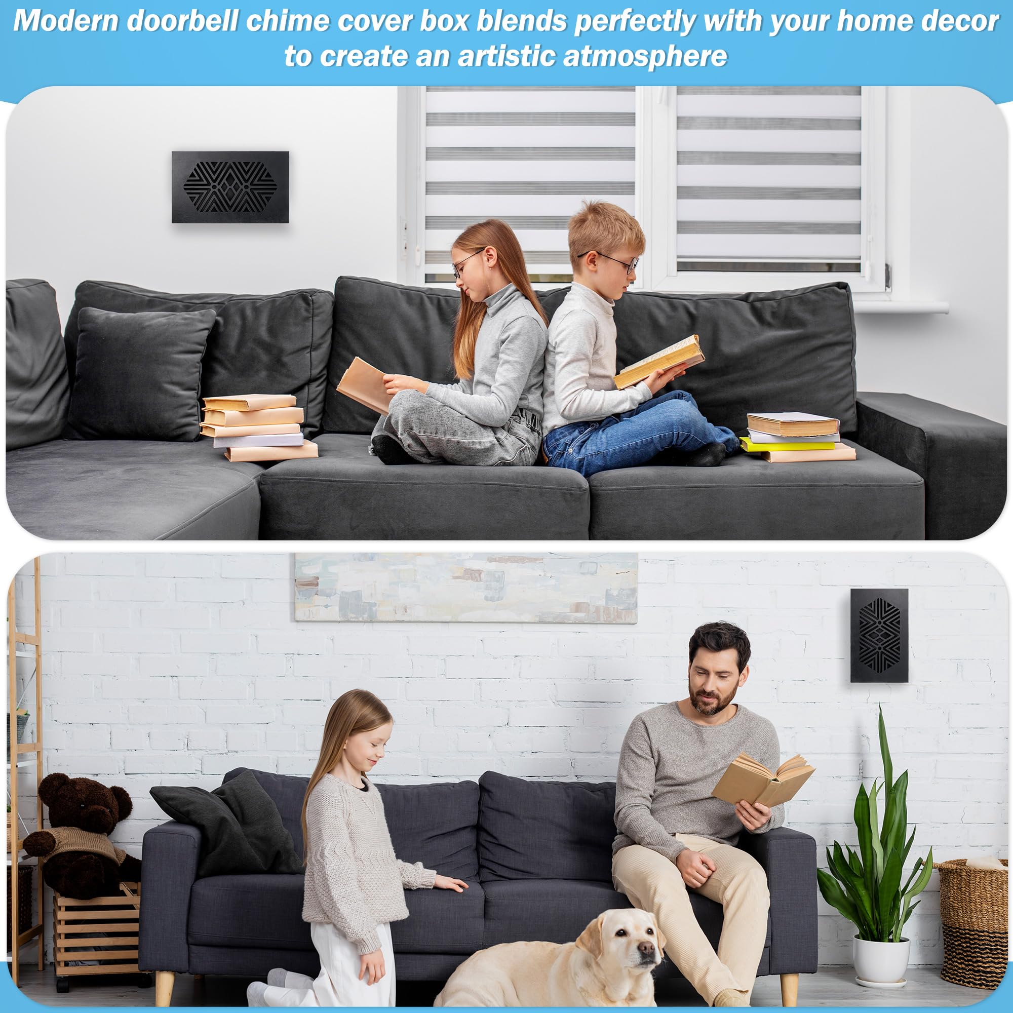 Doorbell Chime Cover Wood Doorbell Cover Box Only Doorbell Chime Box Doorbell Chime Cover Box Only Universal Decorative With Ext