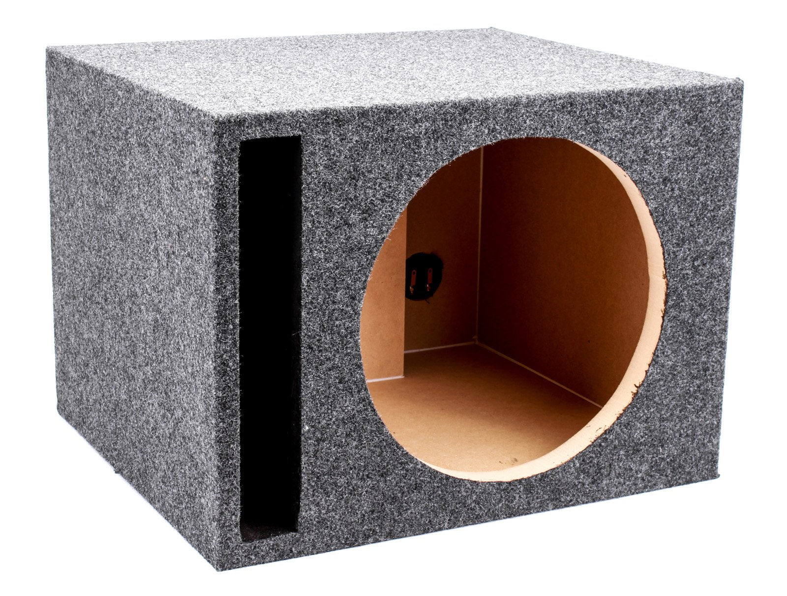 Qpower Single 12'' Vented Woofer Box