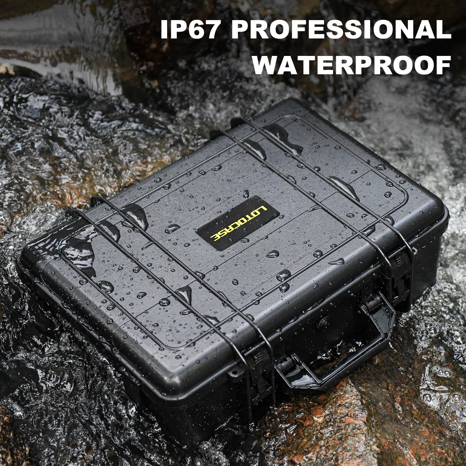 Lotocase Air Compressor Hard Case Compatible With Dewalt 20V Max Tire Inflator Dcc020Ib, Air Pump Storage Carrying Bag For Dewal