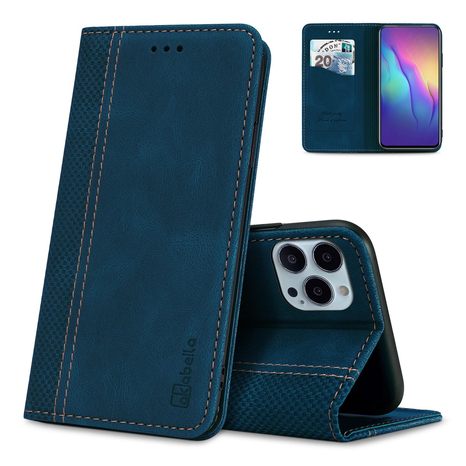 Akabeila Mobile Phone Case For Realme 12 Pro+ 5G/Realme 12 Pro Plus 5G/Realme 12 Pro 5G Case Protective Pu Leather Flip Case Sta