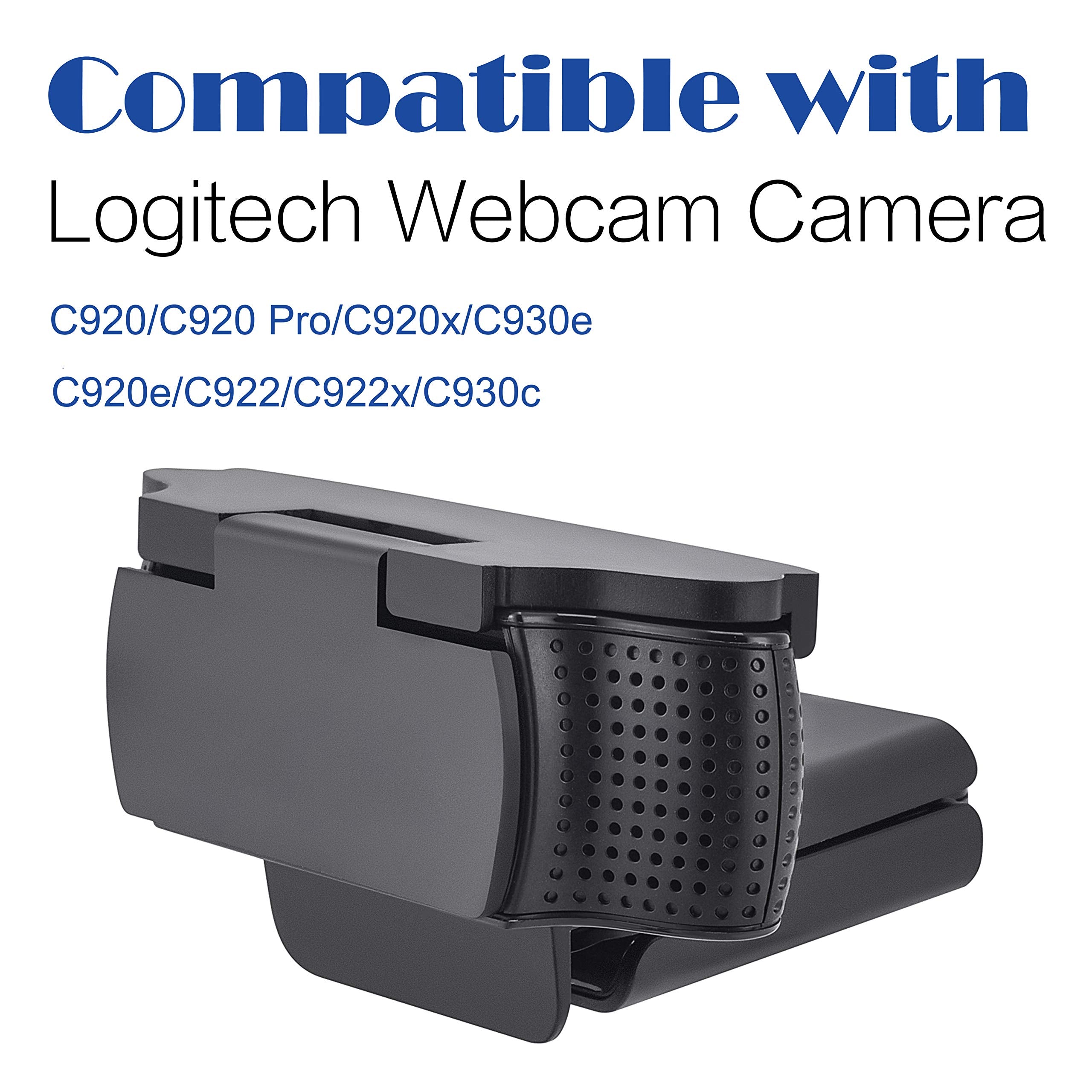 Imluckies Webcam Cover For Logitech C920/ C920X/ C930E/ C922X/ C922 Hd Pro Stream Webcam, Camera Privacy Shutter Cover Protect L