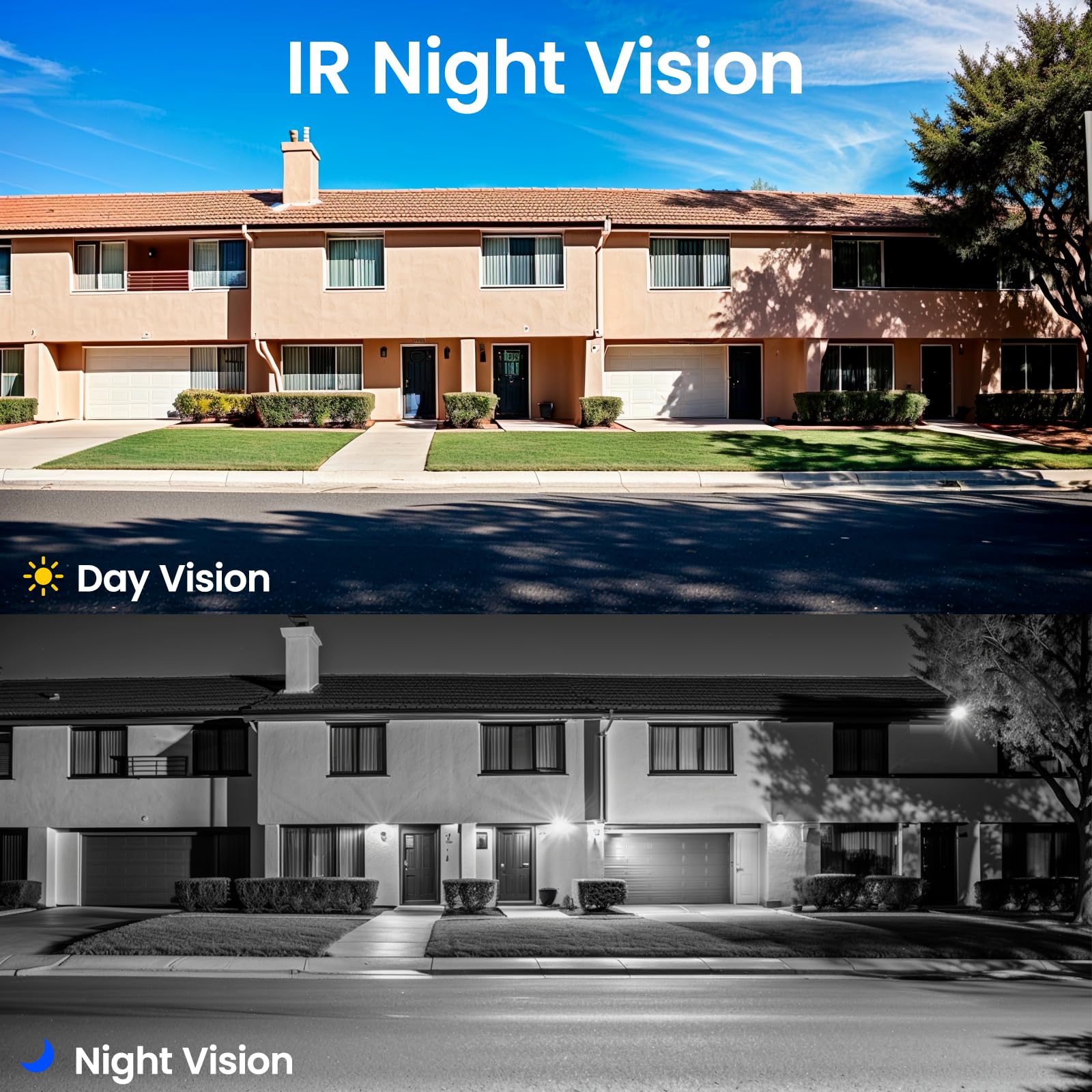 Infiya Video Doorbell Camera Wireless 2K Outdoor Front Door Camera With Chime Included For Home Security, Easy Installation, Ai