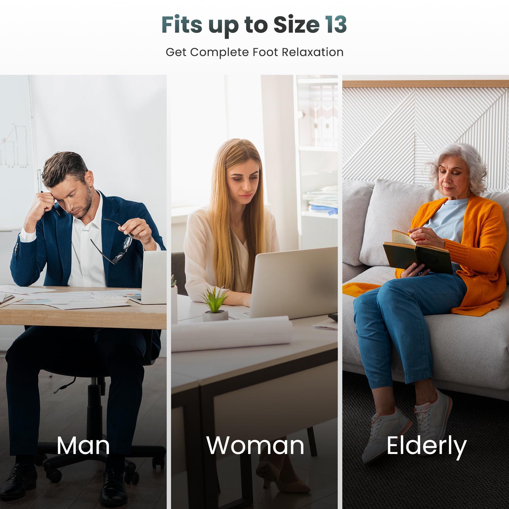 Snailax Shiatsu Foot Massager With Heat, Deep Kneading, Compression, Vibration,Fsa Hsa Eligible,Electric Foot Massage Machine Fo