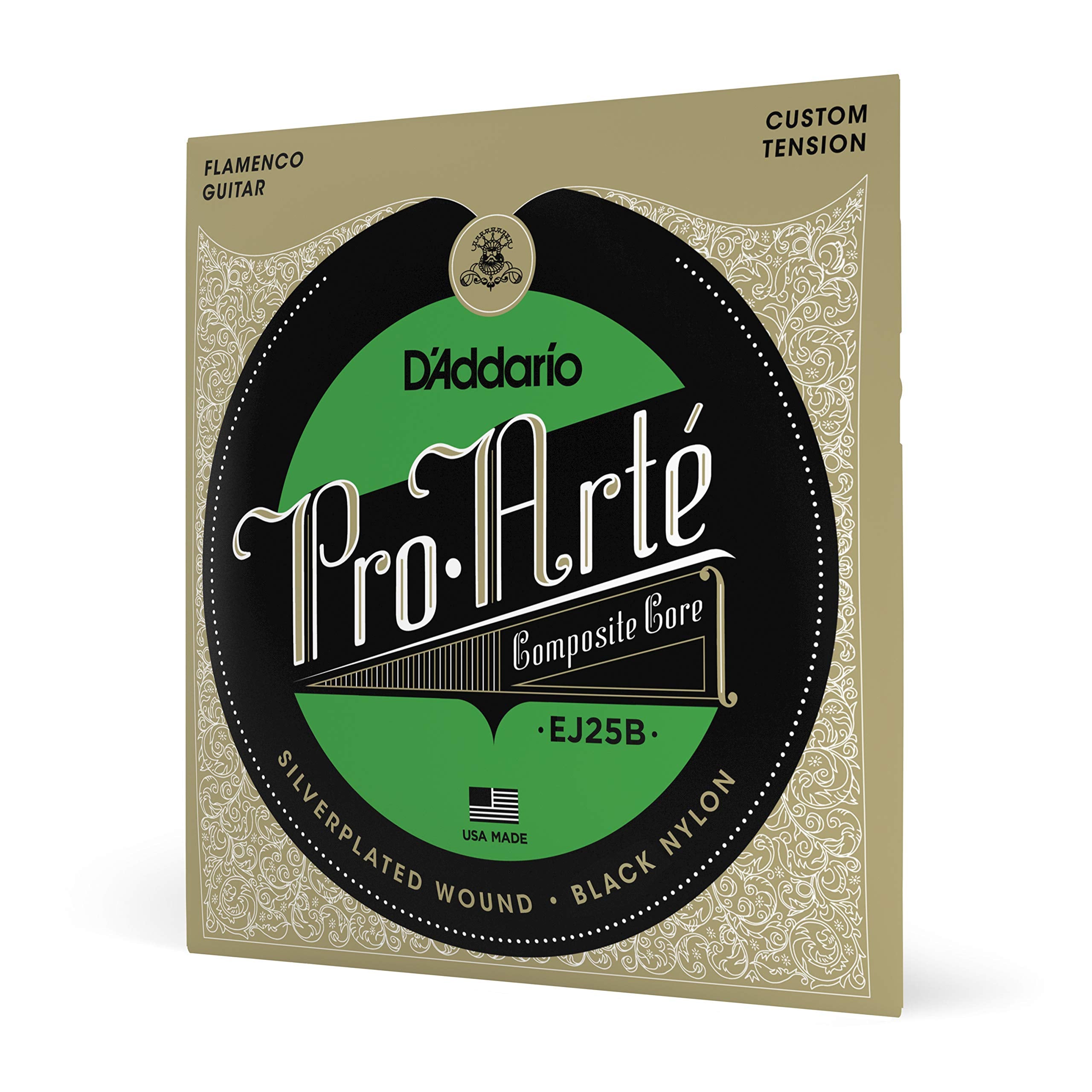 D'Addario Guitar Strings   Pro Arte Classical Guitar Strings   Ej25B Flamenco Guitar Strings   Nylon Guitar Strings   Silver Pla