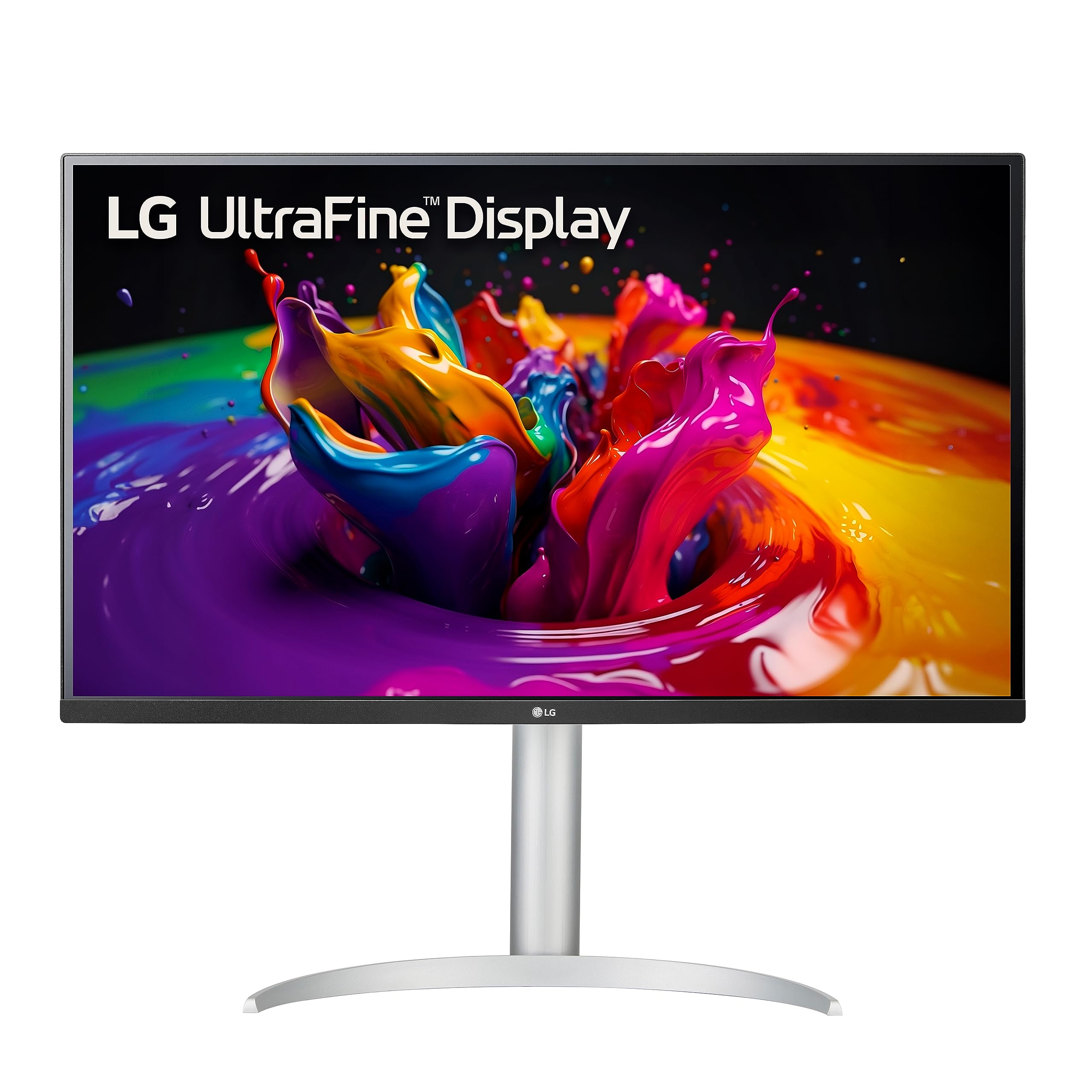 LG UltraFine 31.5Inch Computer Monitor 32UP83AW, IPS with HDR 10 Compatibility and AMD FreeSync, White