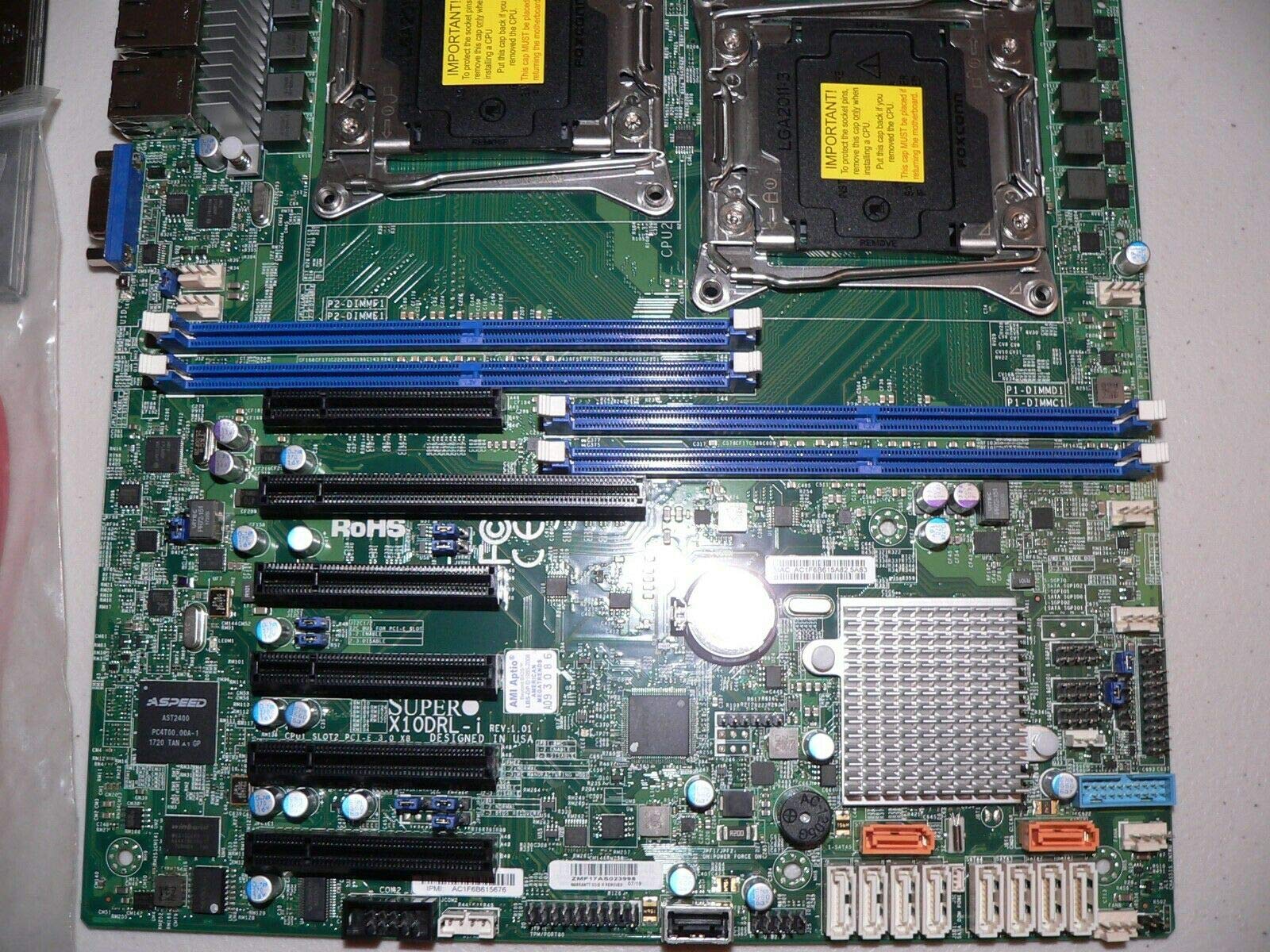 Supermicro Atx Ddr4 Lga 2011 Motherboards X10Drl I O