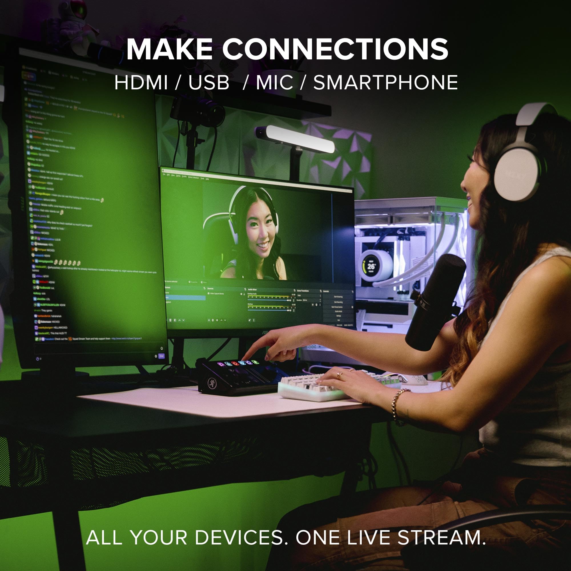 Mackie Mainstream Video Streaming Interface