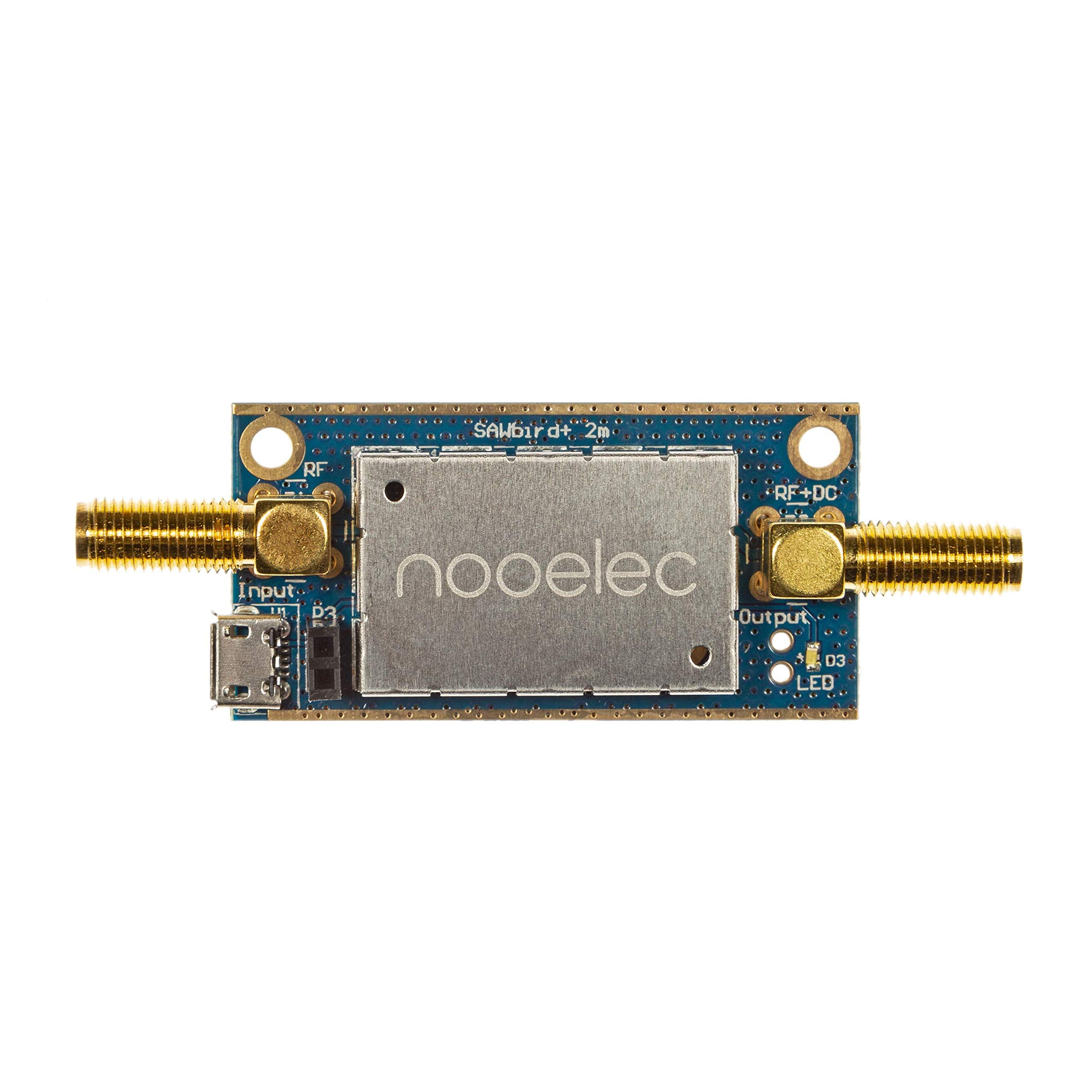Nooelec Sawbird+ 2M Barebones   Premium Dual Ultra Low Noise Amplifier (Lna) & Saw Filter Module For 2 Meter Amateur Radio Band
