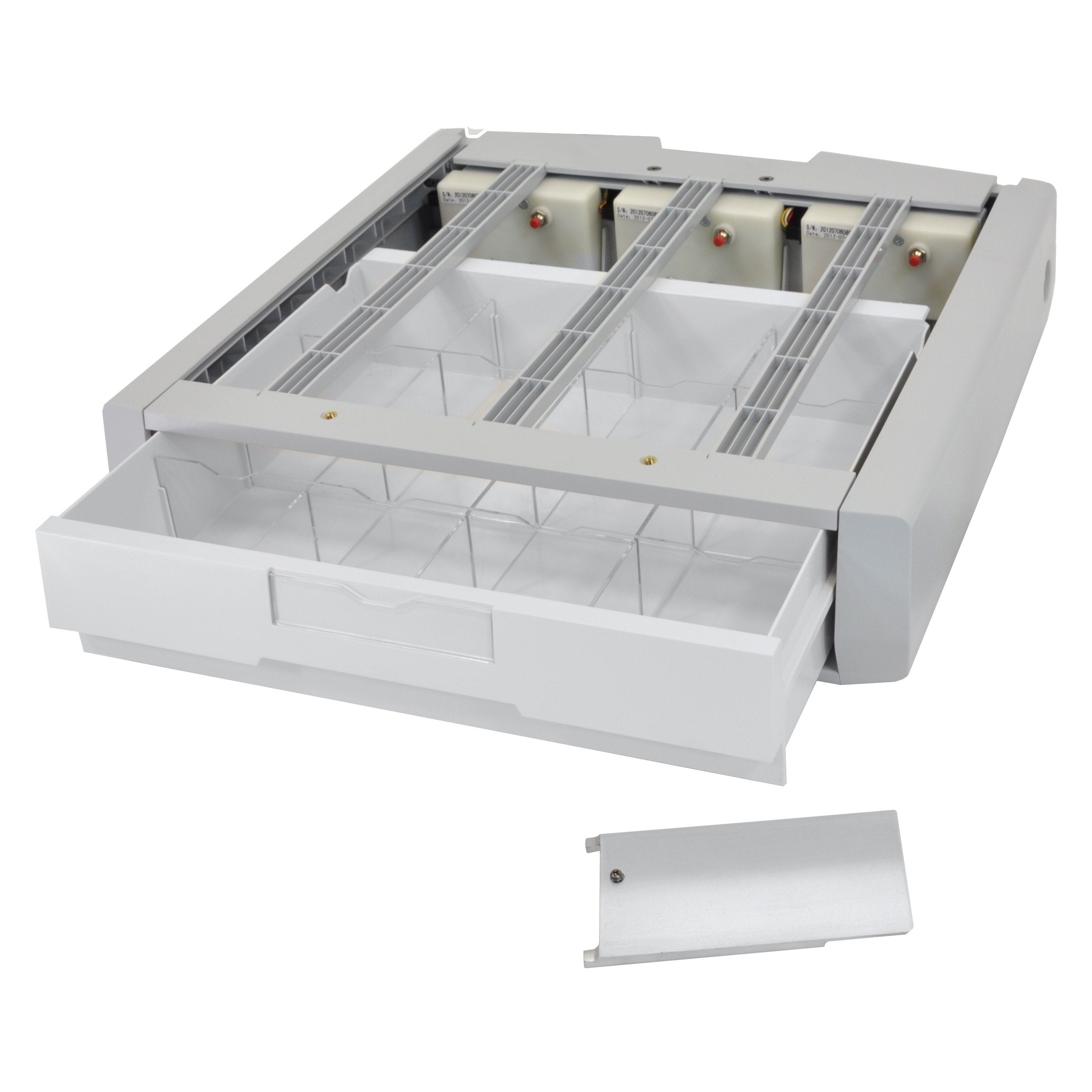 Ergotron 97 862 Styleview Supplemental Single Storage Drawer Grey/White Includes Drawer Assemb