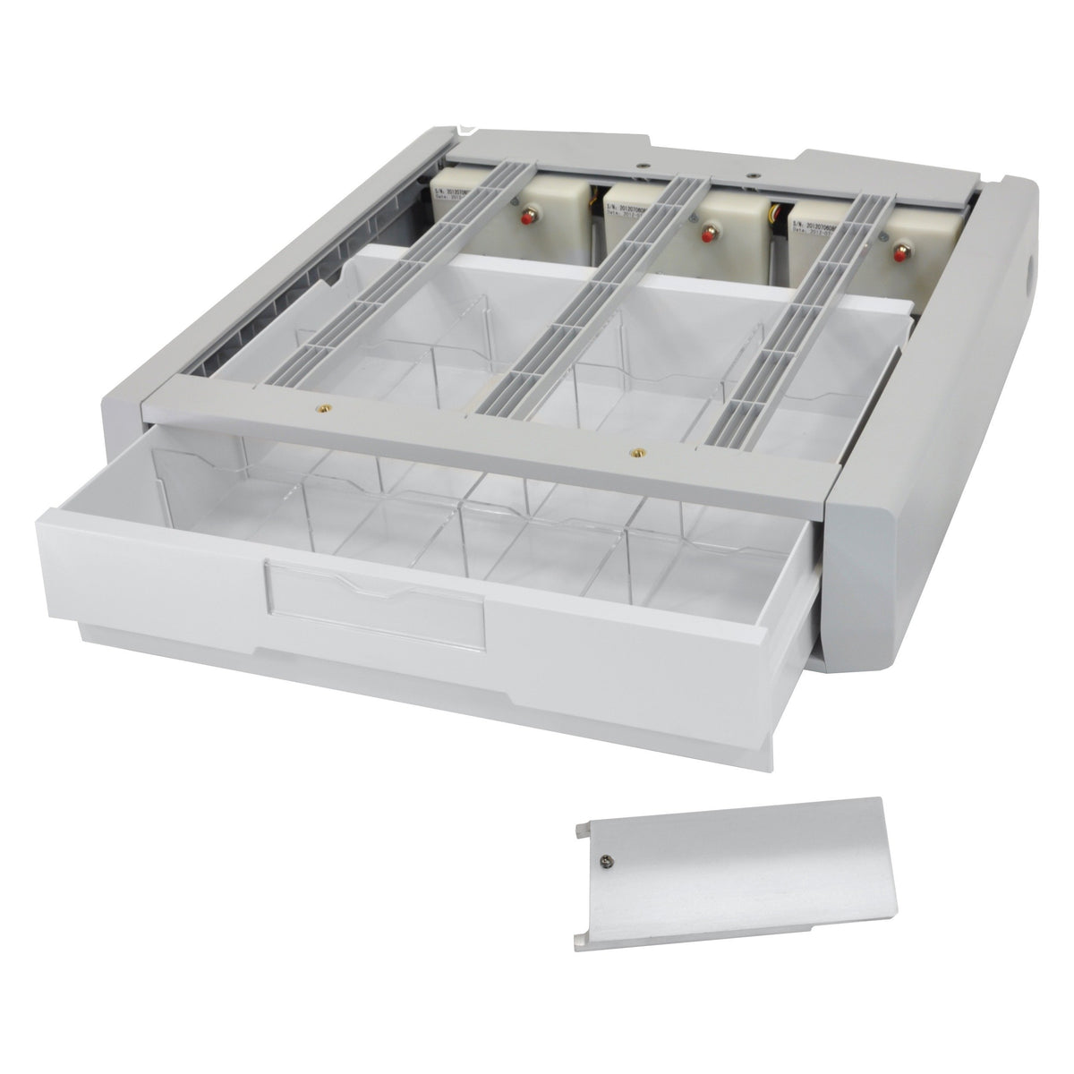 Ergotron 97 862 Styleview Supplemental Single Storage Drawer Grey/White Includes Drawer Assemb