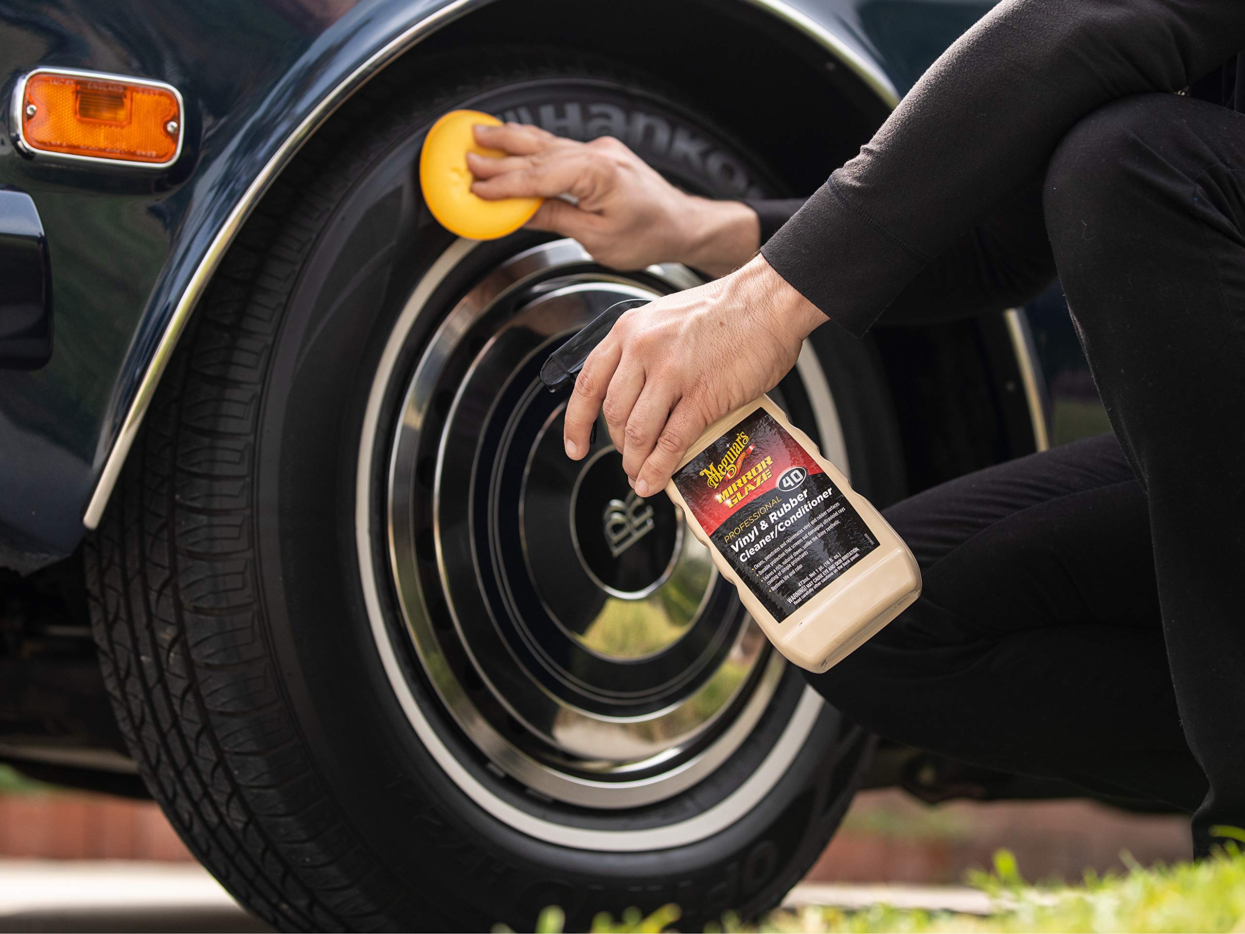 Meguiar'S Professional Vinyl And Rubber Cleaner Conditioner M4016 - Pro-Grade Vinyl Cleaner & Rubber Cleaner For Interior And Ex,WBAUVB0002SQYV4