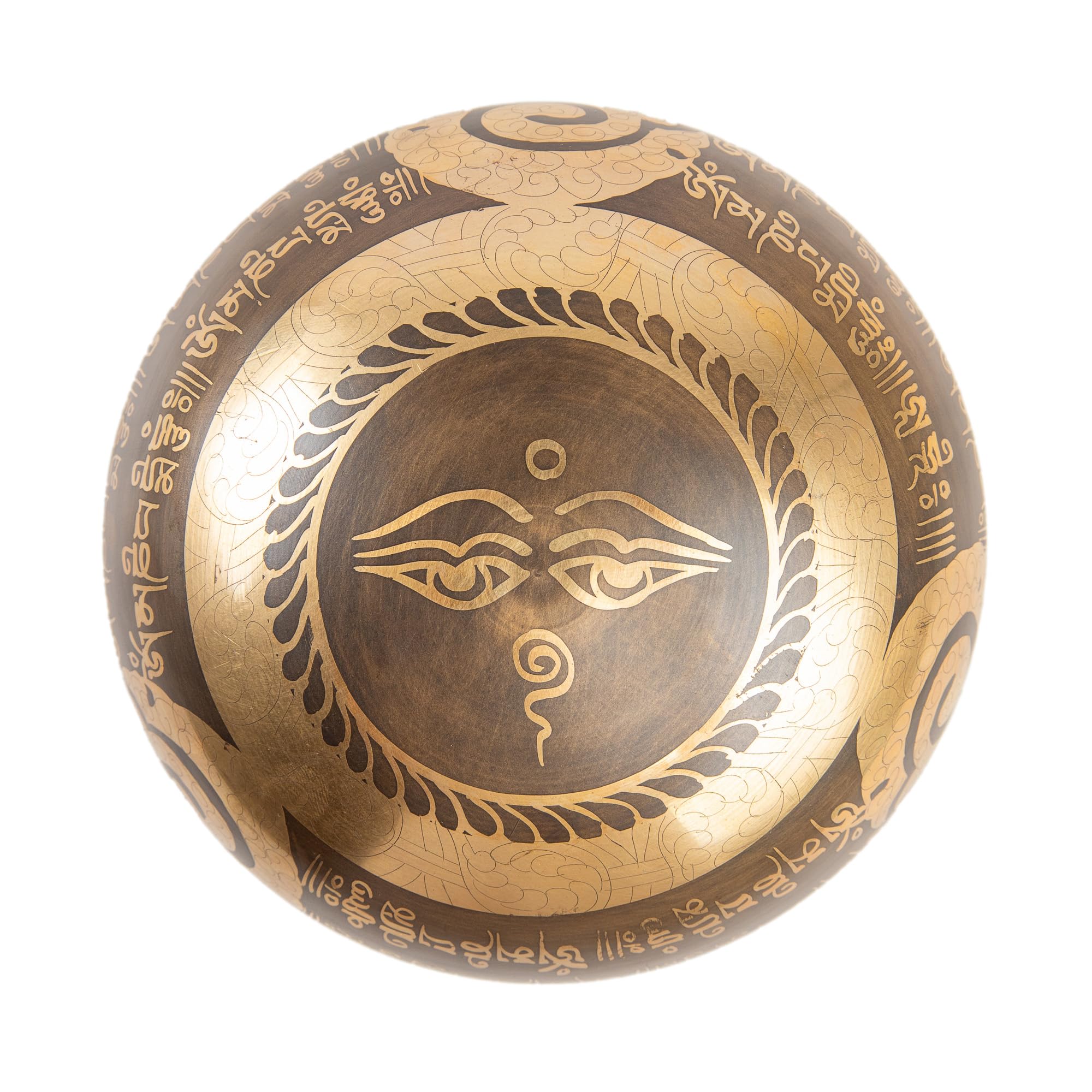 Tibetan Singing Bowl Set - 5 Plain Sound Bowl With Gift Box - Easy To Play For Beginners - Authentic Handcrafted Mindfulness Med