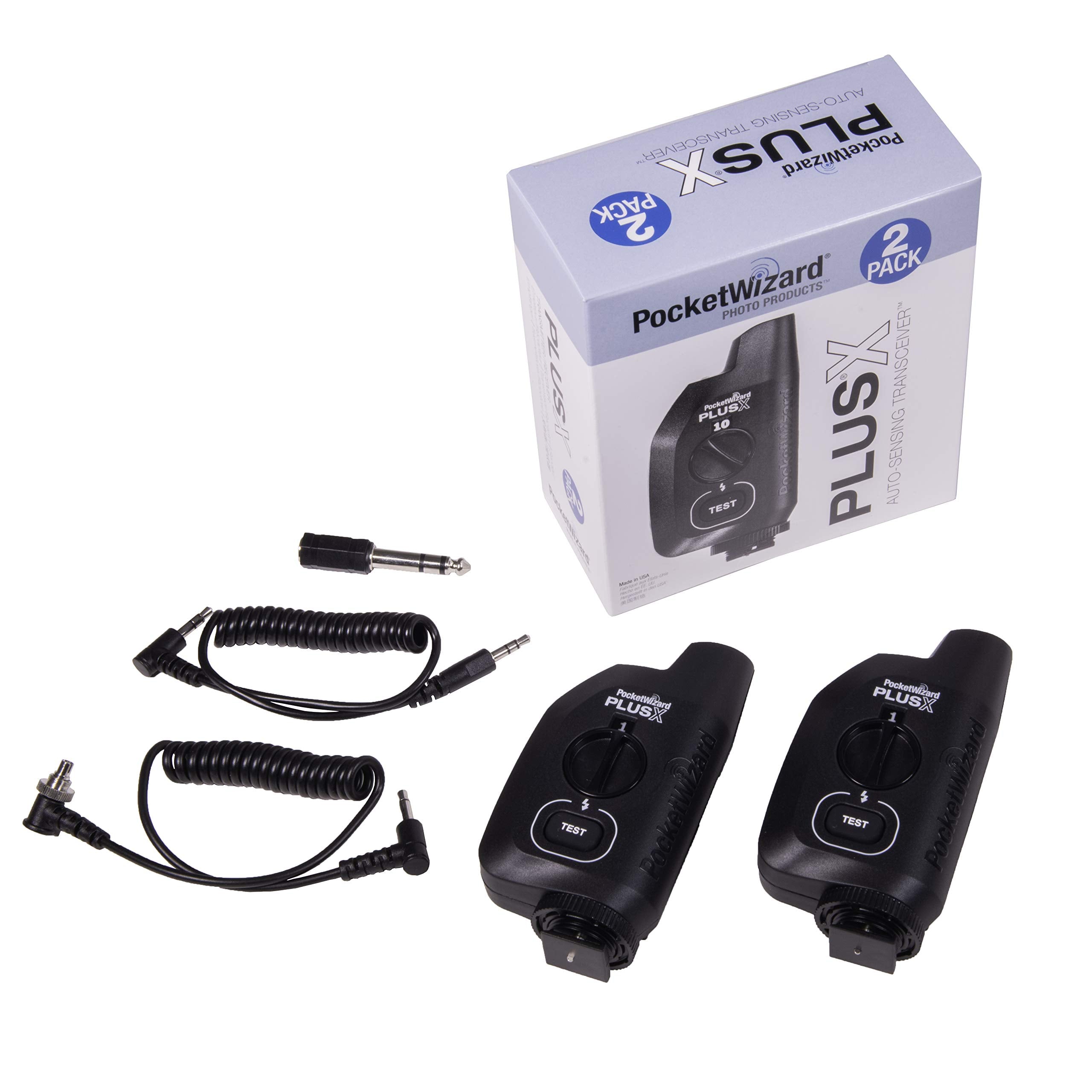 Pocketwizard Plusx Transceiver (Black) (Pack Of 2)