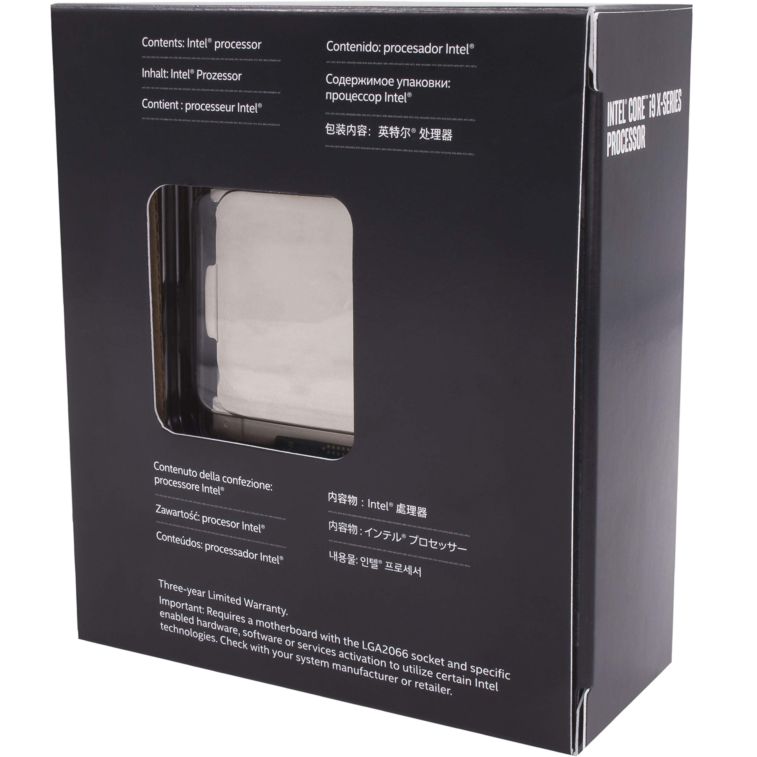 Intel Core I9-9820X X-Series Processor 10 Cores Up To 4.1Ghz Turbo Unlocked Lga2066 X299 Series 165W