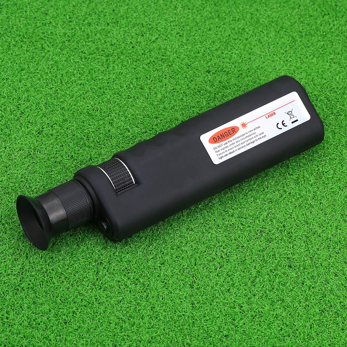 Fiber Optic Inspection Microscope 400X Led Illumination Handheld Anti Slip Rubber Sc/Lc/Fc Connection Fiber Cable Microscope Det