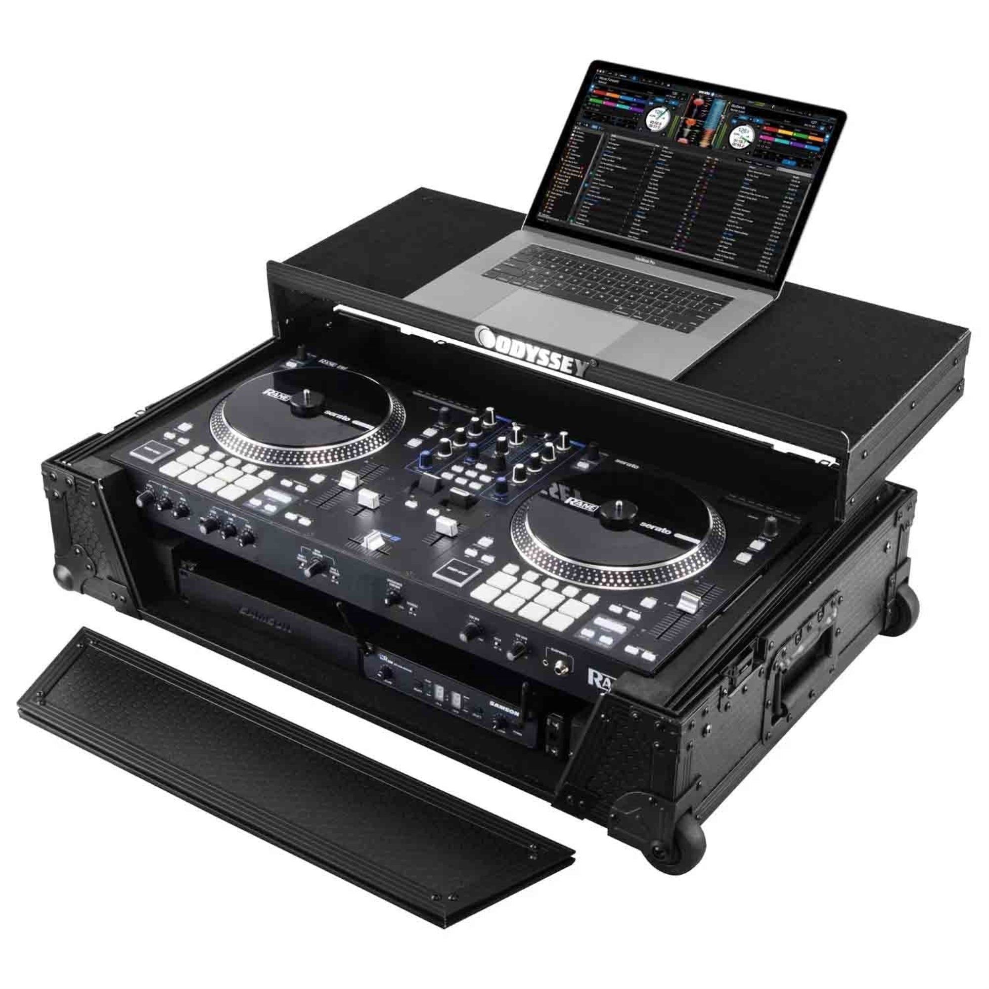 Custom Fit for Rane ONE Industrial Board Glide Style 1U Case with Wheels