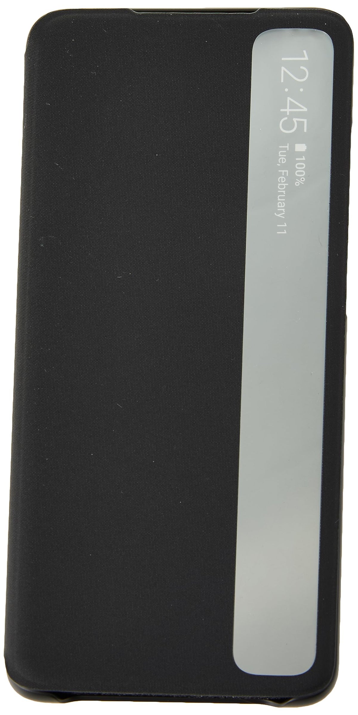 Samsung Original Galaxy S20+ And S20+ 5G Clear View Cover/Mobile Phone Case   Black   6.7 Inches