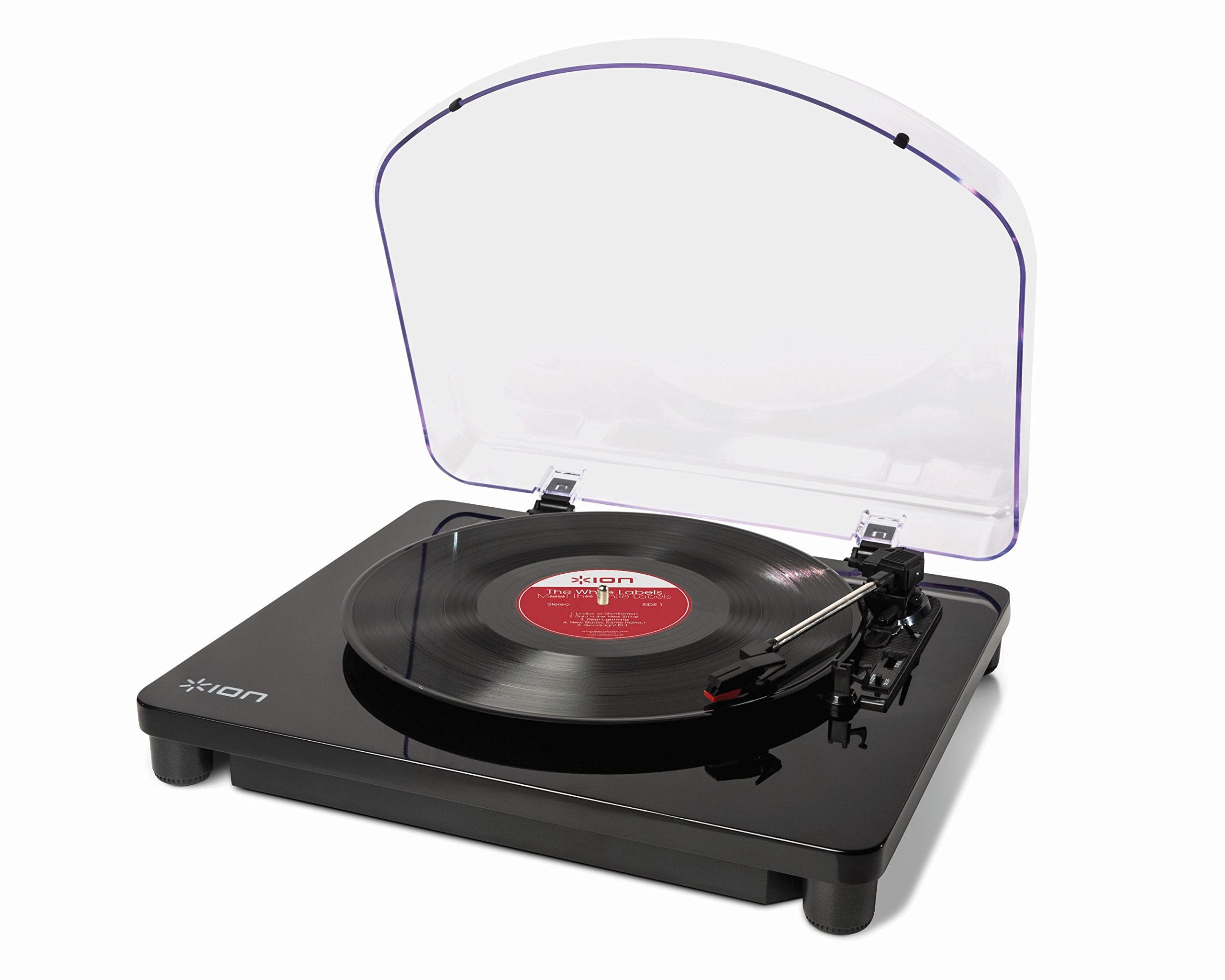 Ion Audio Classic Lp | 3 Speed Usb Conversion Turntable For Mac & Pc With Hinged Dust Cover