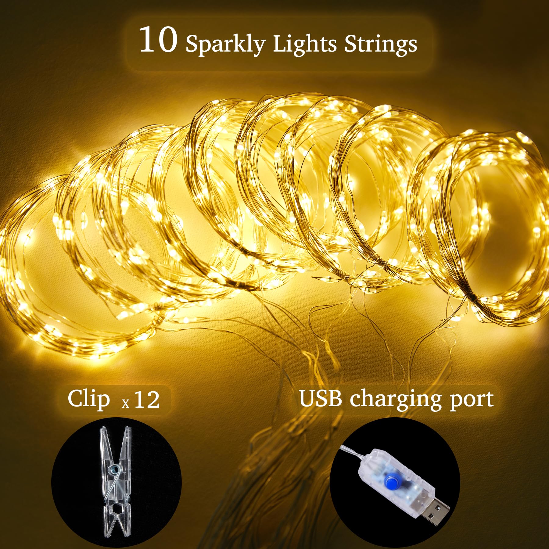 White Sheer Tulle Backdrop Curtains With Lights String For Party Wedding Wrinkle Free Curtain Backdrops Drapes For Baby Shower B