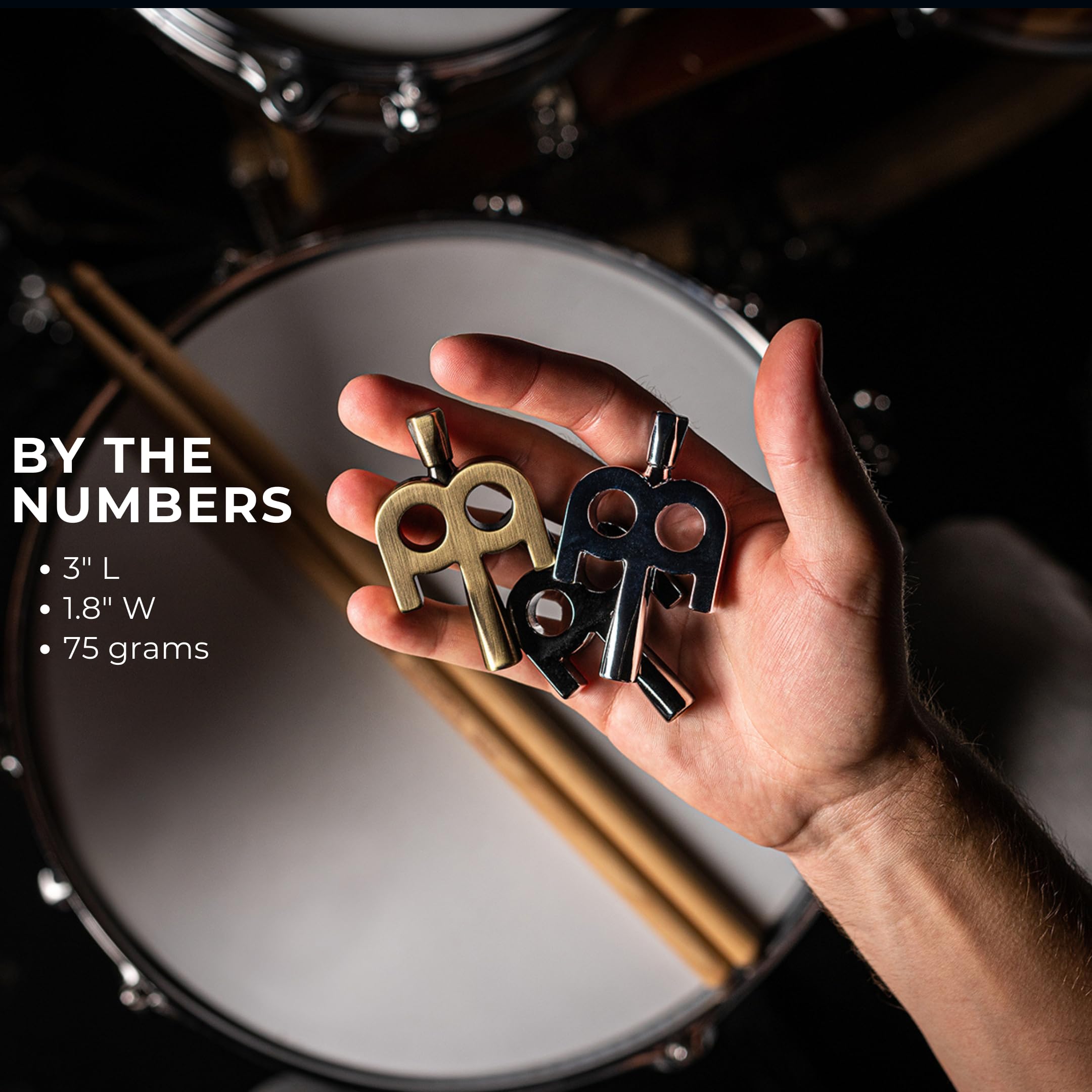 Meinl Percussion Kinetic Drum Key With Extra Weight For Torque And Stability (Sb500)