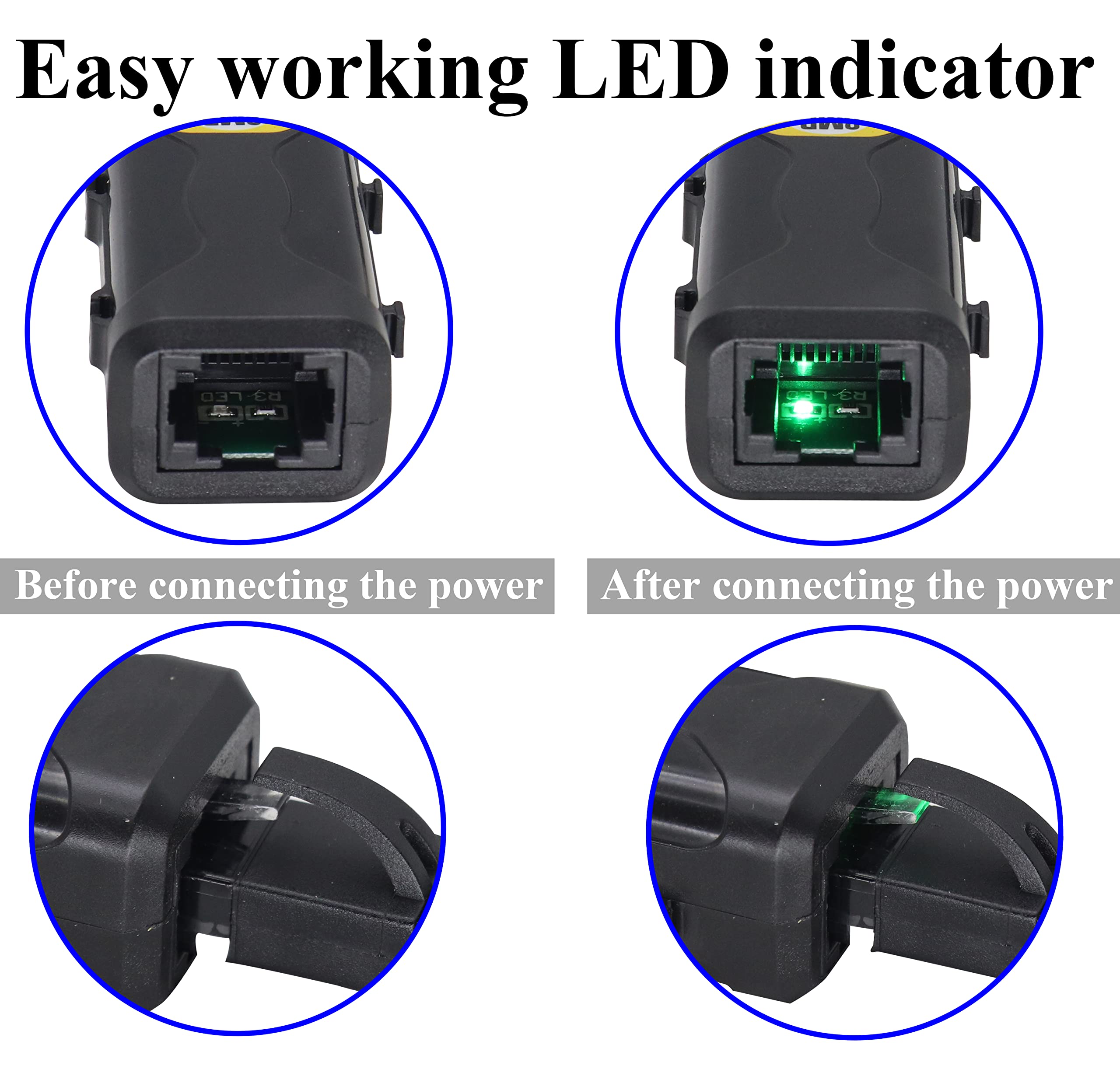 Zdycgtime Passive Hd Video Balun Bnc To Rj45 Network Transceiver Cat5/Cat6 Adapter Cable With Dc Power 720P   8Mp Cat6 To Bnc Ma
