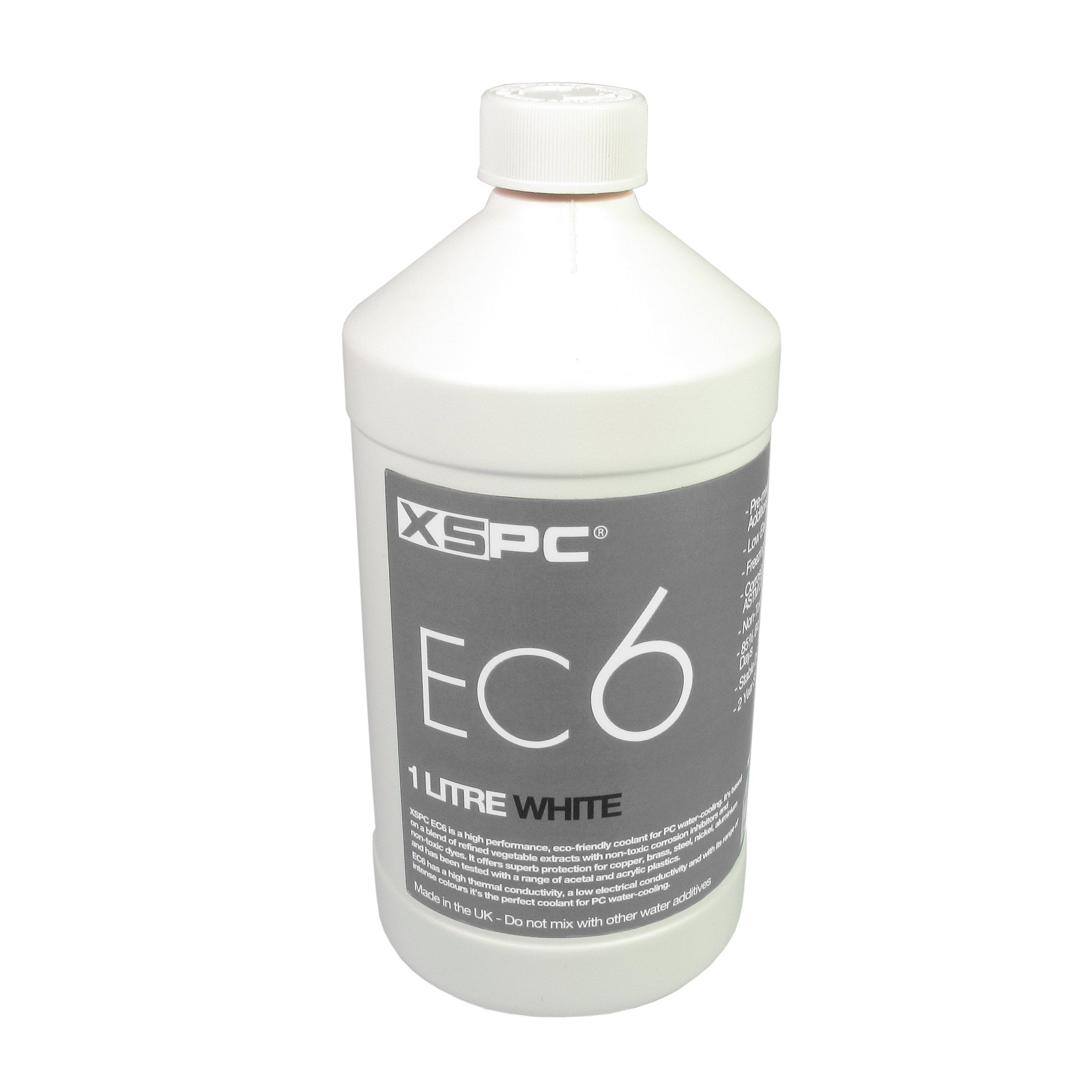 XSPC EC6 High Performance Premix PC Coolant, Opaque, 1000 mL, White