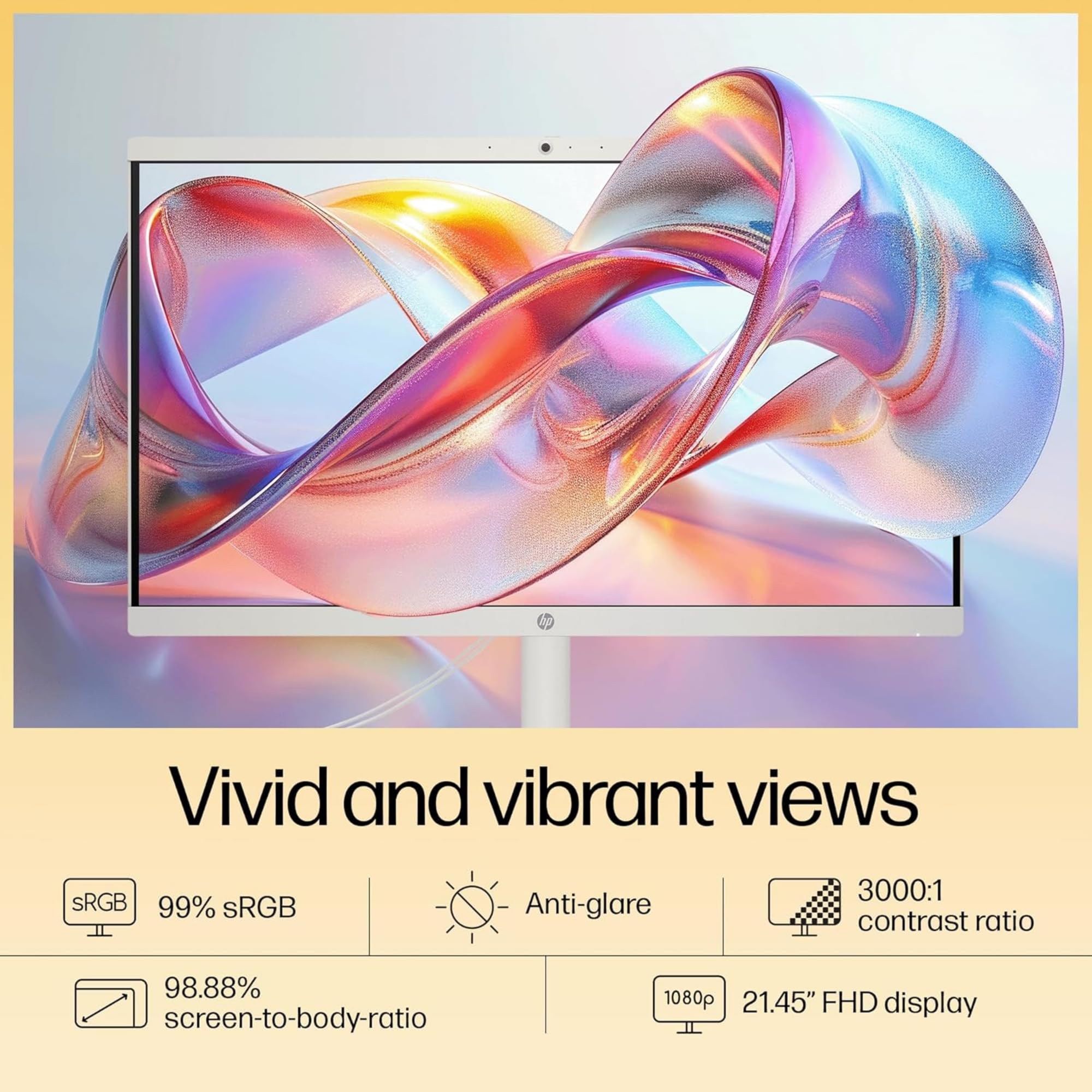 Hp - 21.5'' Full Hd All-In-One - 16Gb Memory - 1Tb Drive (512Gb Ssd And 512Gb External) - Intel Celeron - Type-C - Windows 11 -