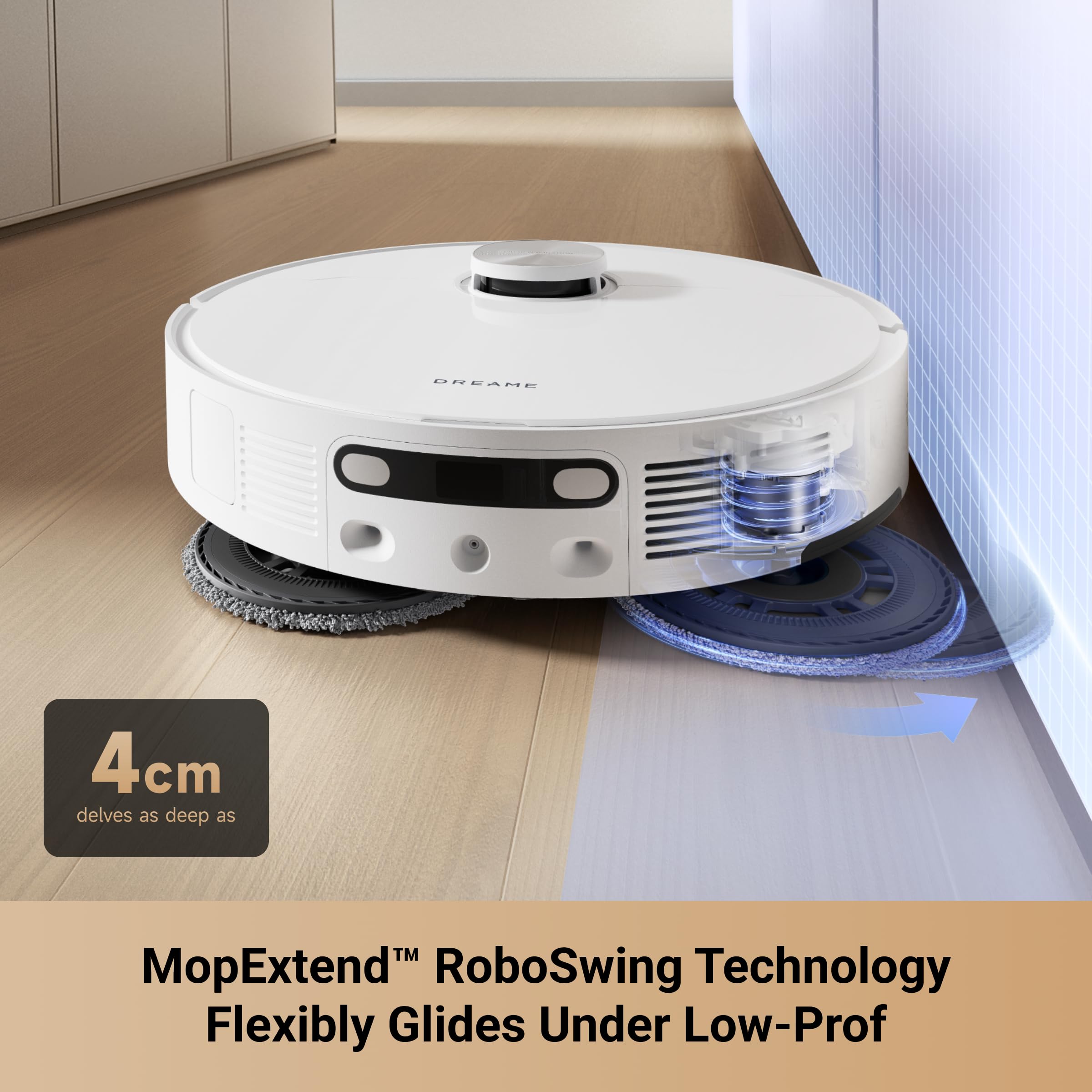 Dreame L10S Ultra Gen 2 Robot Vacuum And Mop, 10,000Pa Suction, Mopextend Technology, All In One Base Station, Pet Friendly, Ver