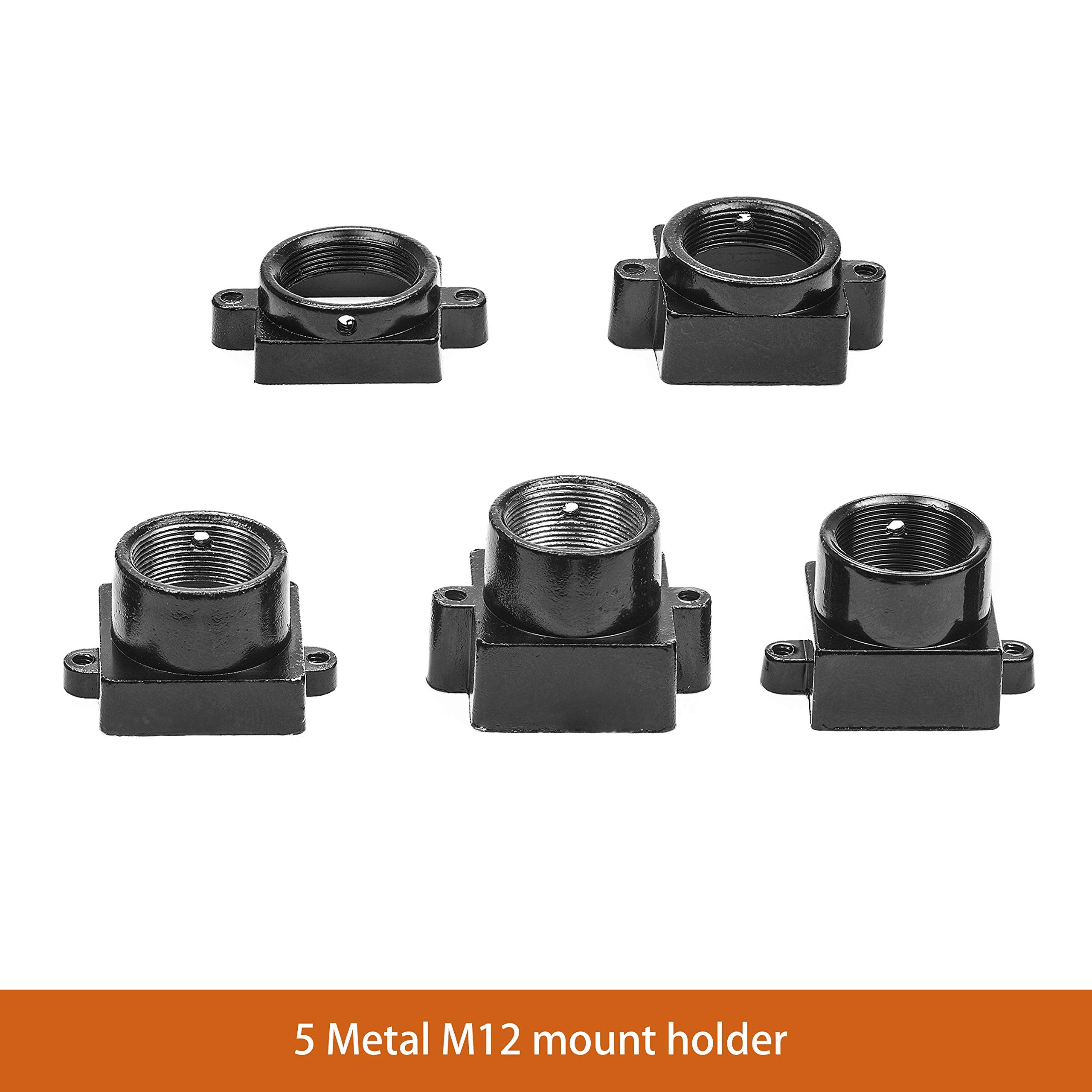 Arducam M12 Mount Lens Holder Set, 8 Styles