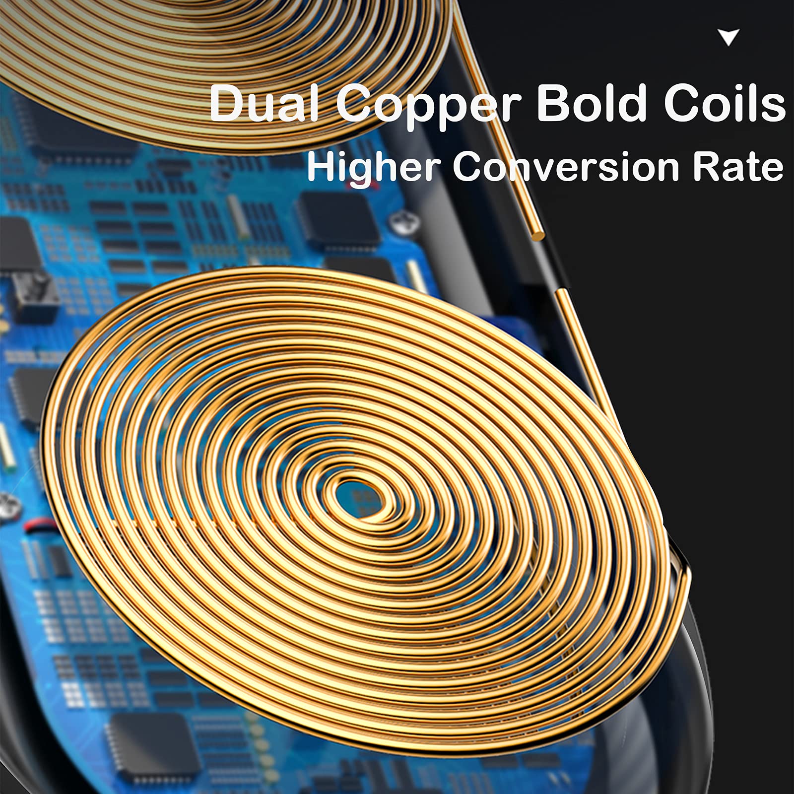 30W Wireless Charger, Vchiming 2 In 1 Wireless Charging Pad, Dual 15W Wireless Charging Station For Galaxy Iphone Airpods Buds T