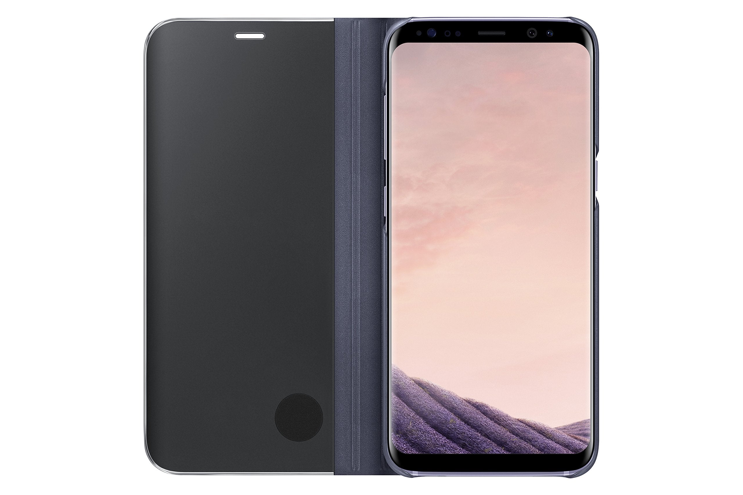 Samsung Galaxy S8 S View Flip Cover With Kickstand, Black