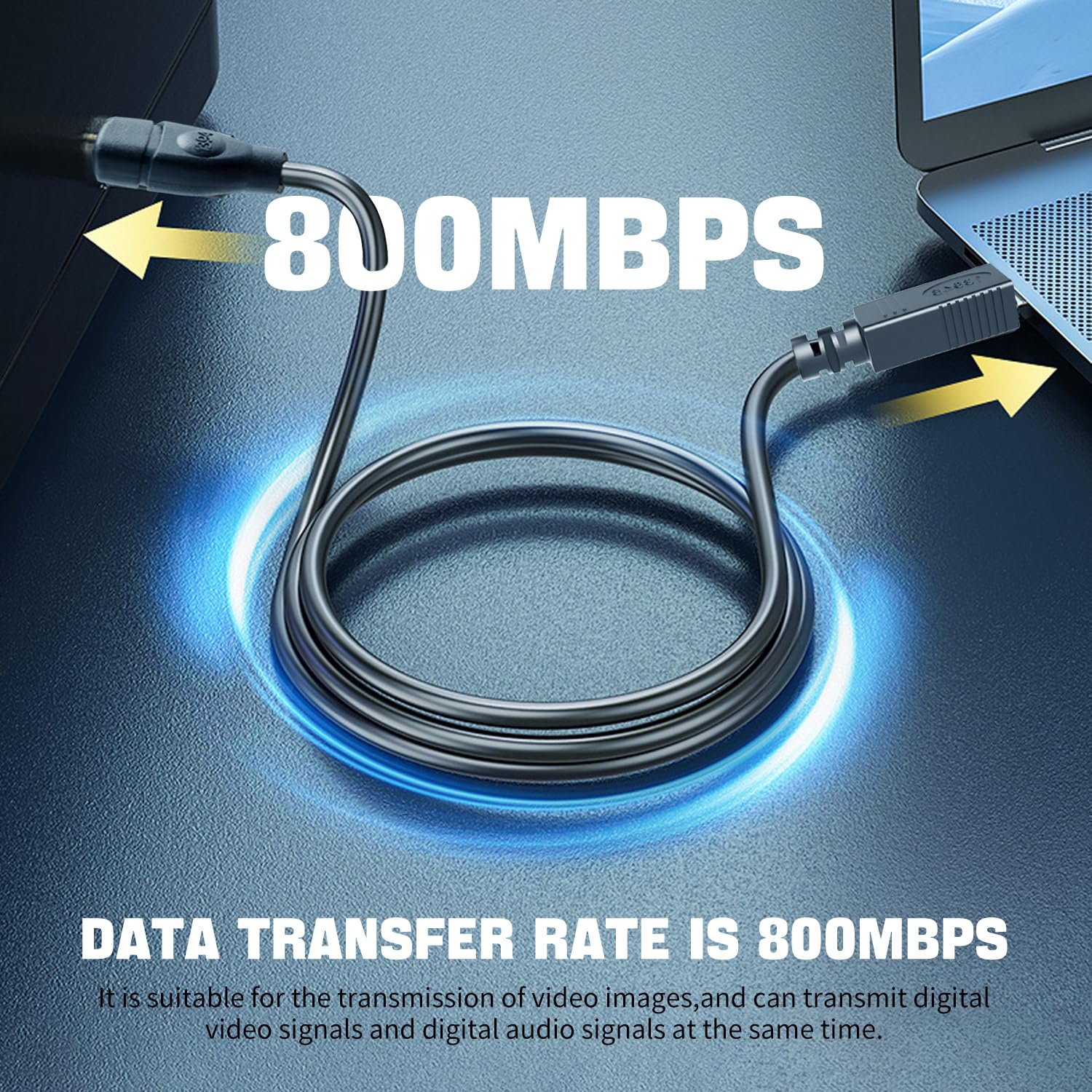 Lbsc 9 Pin To 6 Pin High Speed Firewire Cable Ilink Dv Cable Firewire 800 To 400 Ieee 1394 Cord For Mac Pro, Macbook(6Ft, 9Pin F