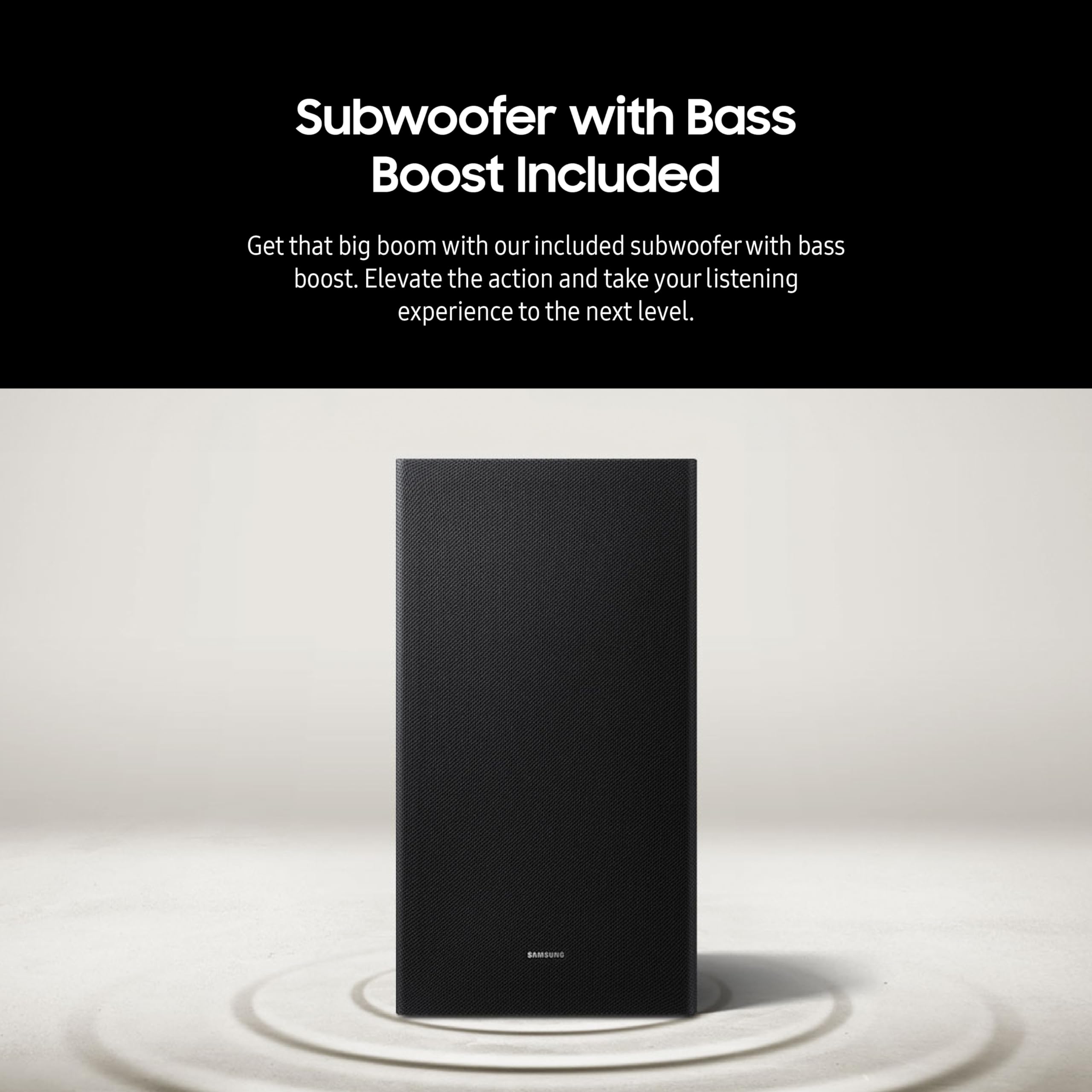 Samsung Hw-B750D/Za 5.1 Ch Soundbar W/Dolby Audio, Surround Sound Expansion, Bass Boost, Adaptive Sound, Dts Virtual:X, Wireless