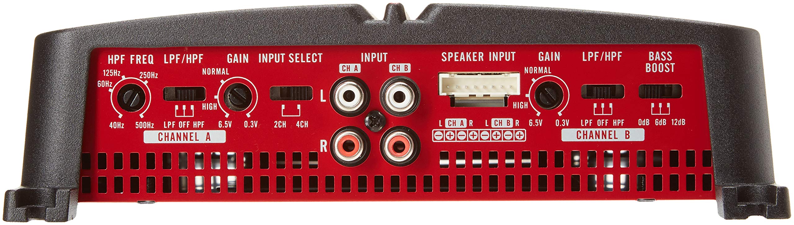 Pioneer Gm-A6704 4-Channel Bridgeable Amplifier With Bass Boost