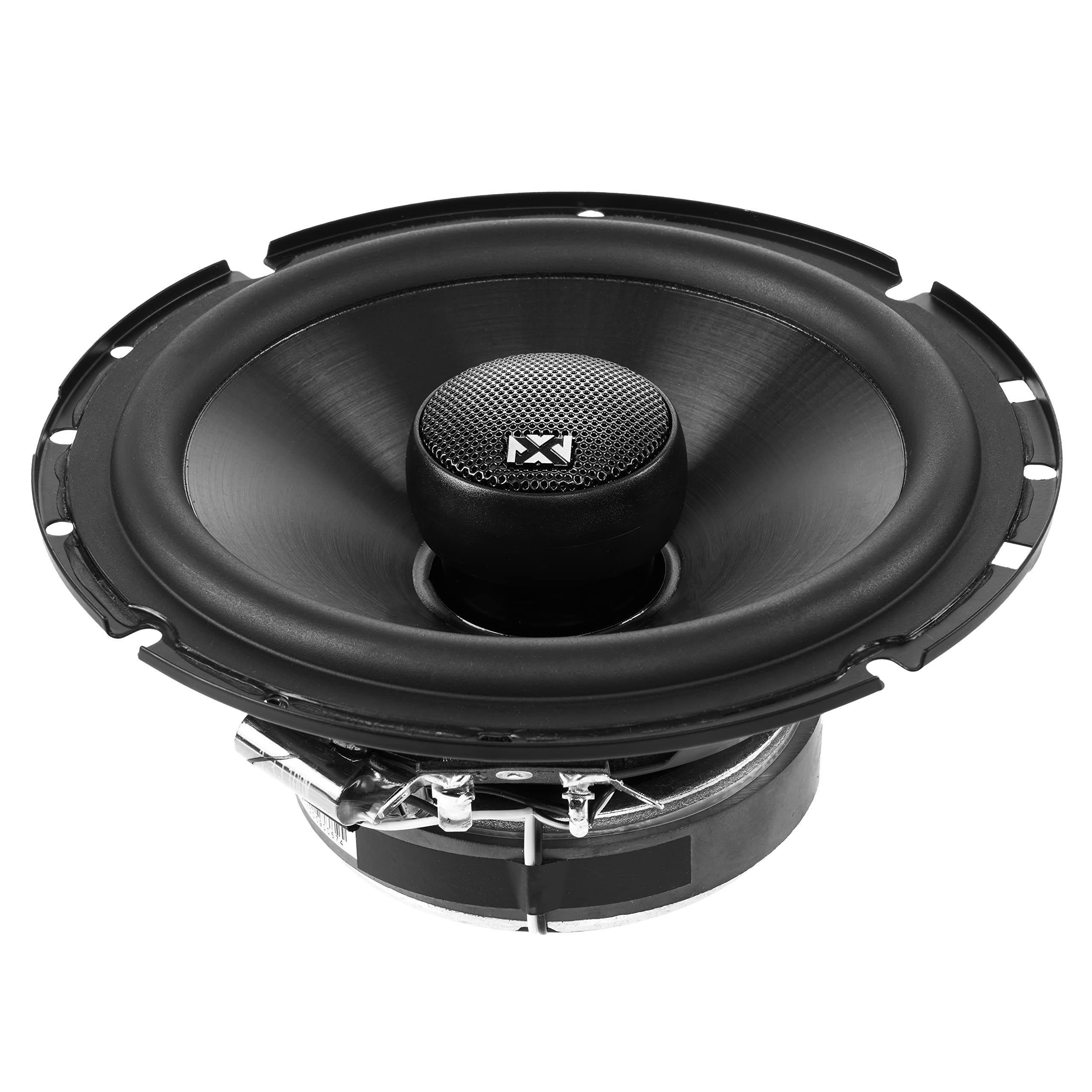 Nvx Vsp65 6.5 Premium Car Speakers, 600W Max, 200W Rms, 2-Way 6-1/2 Inch Coaxial W/ 1 Silk Dome Tweeters & Built-In X-Overs, Eas