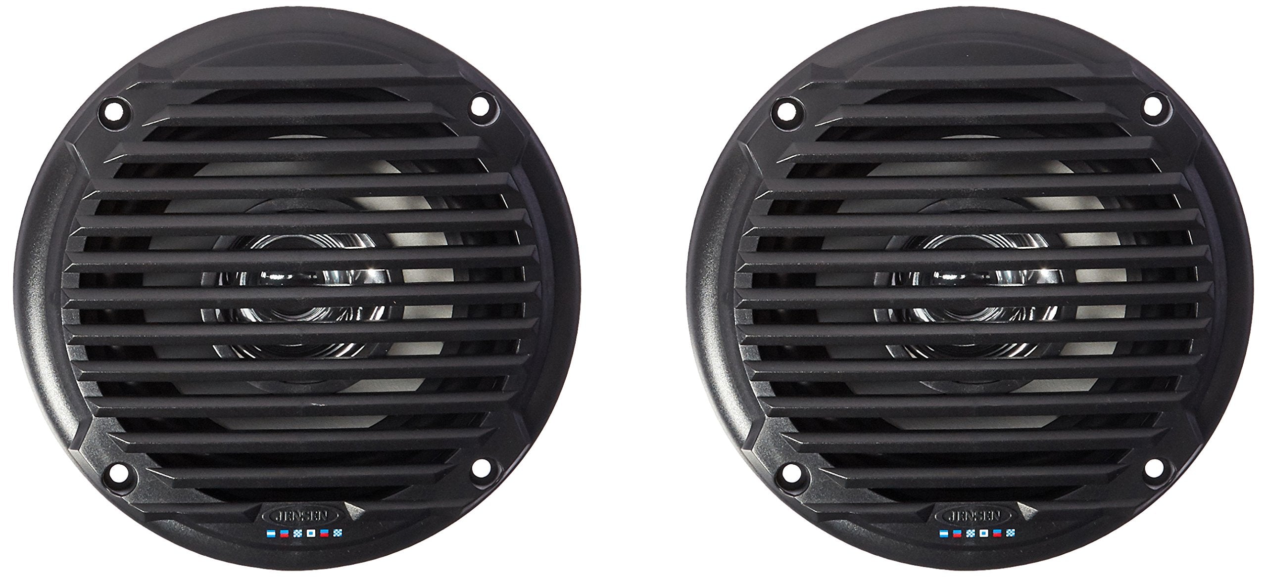 Jensen Ms5006Br Black 5.25'' Dual Cone Waterproof Speakers