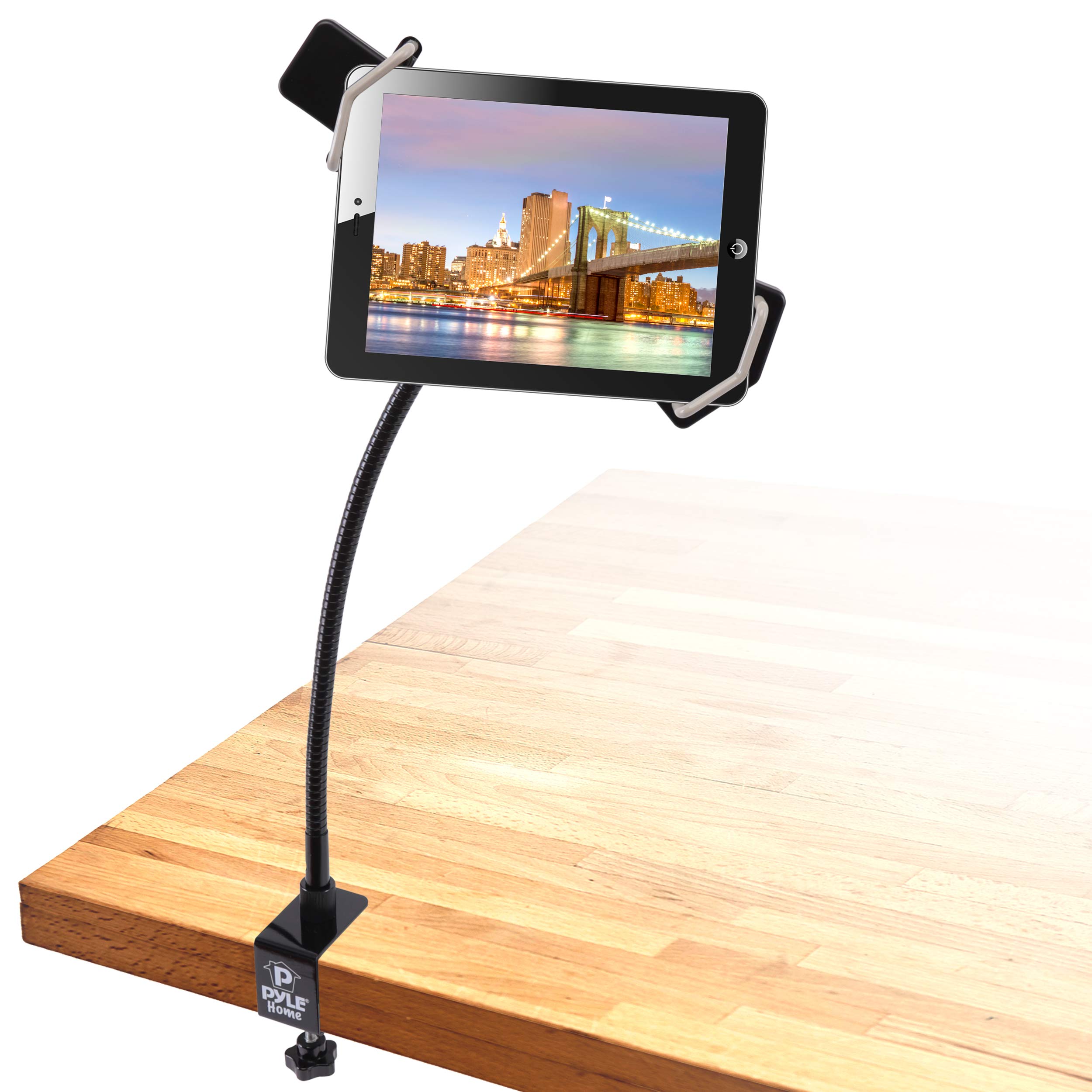 Pyle Tablet Holder Seat Bolt   Swivel Cradle, Table Clamp For All Ipads, Kindle, Androids, Ereaders, Nexus, Samsung Galaxy, Adju