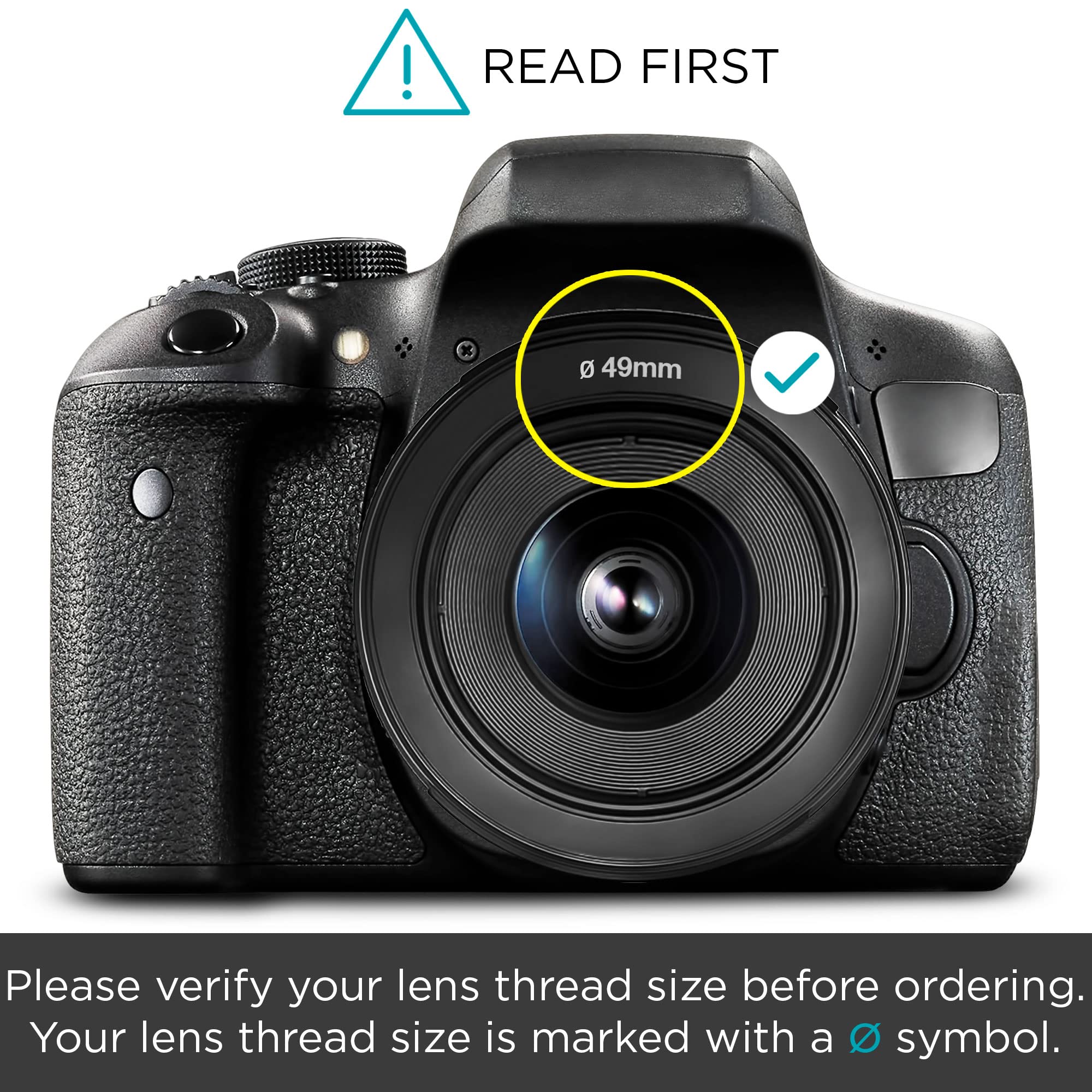 Altura Photo 49Mm Lens Cap   2 Pack Canon Lens Cap Cover For Eos M50 M M2 M3 M5 M6 M10 M100 M200 R50 R100 With Ef M 15 45Mm F3.5