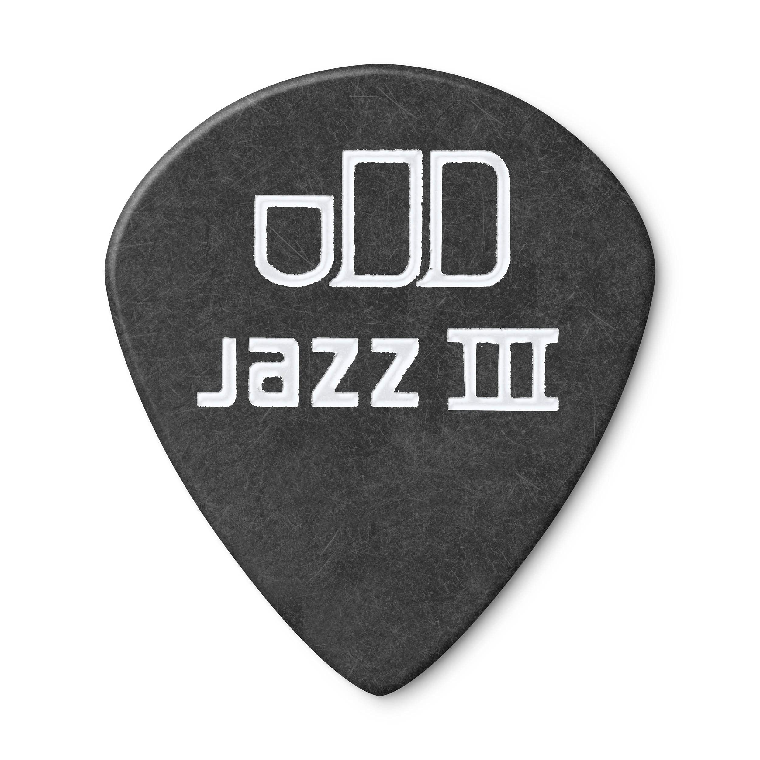 Dunlop 482R.88 Tortex Pitch Black Jazz Iii, .88Mm, 72/Bag