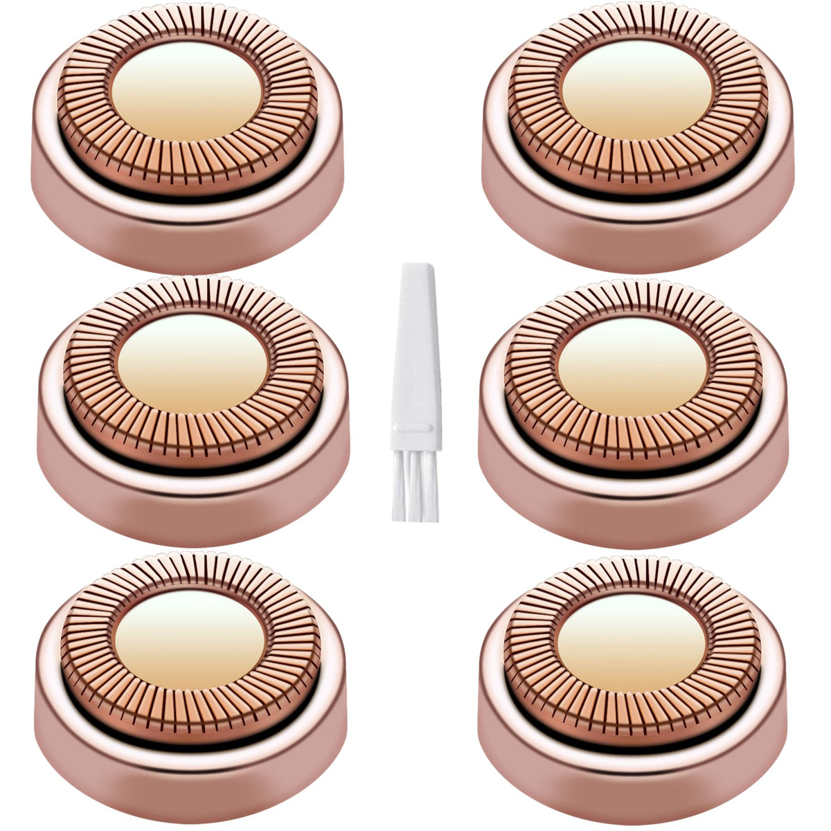 Facial Hair Remover Replacement Heads Gen 1 For Finishing Touch Flawless Facial Hair Removal,Effective Compatible With Flawless