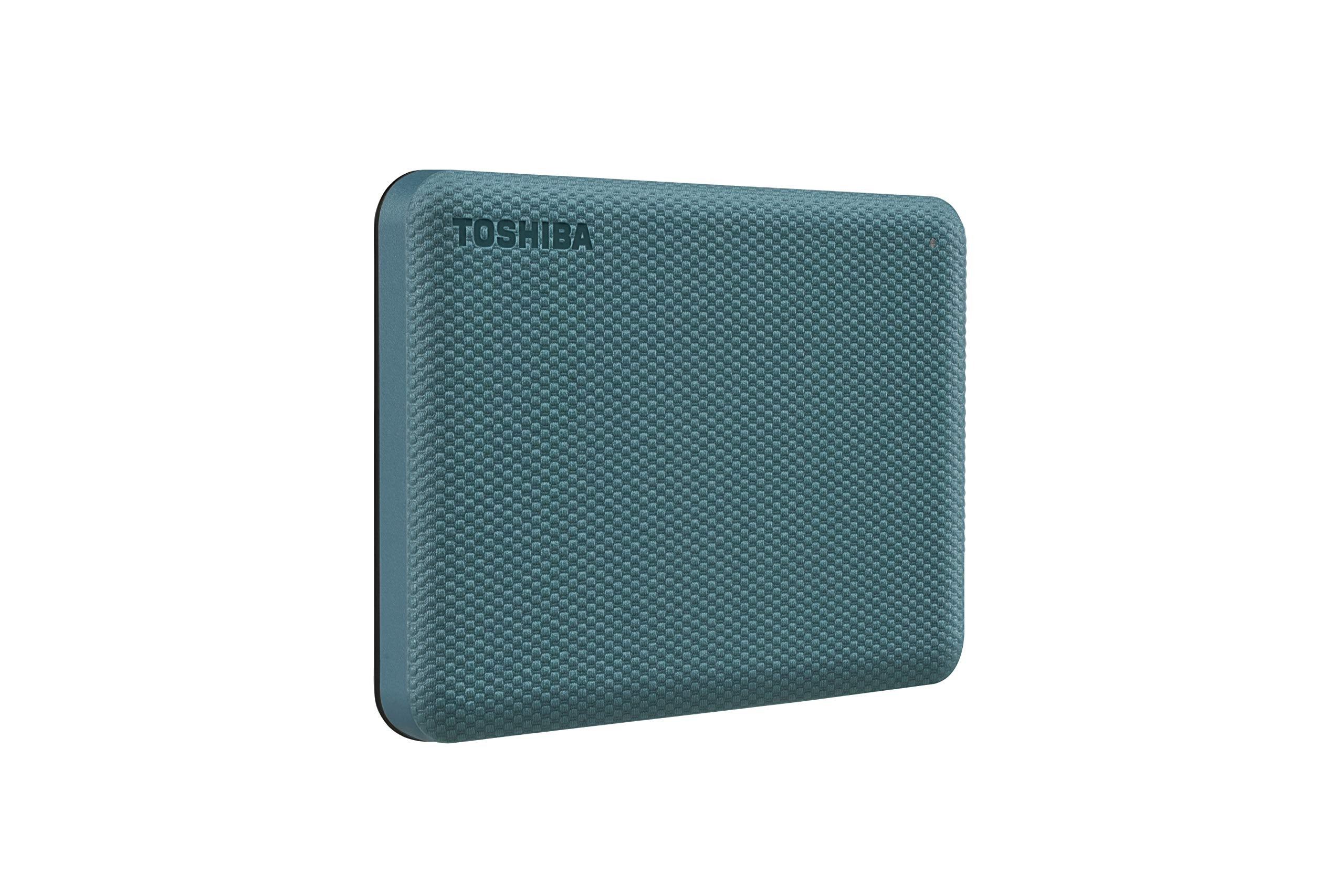 Toshiba Canvio Advance 2TB Portable External Hard Drive USB 3.0, Green  HDTCA20XG3AA