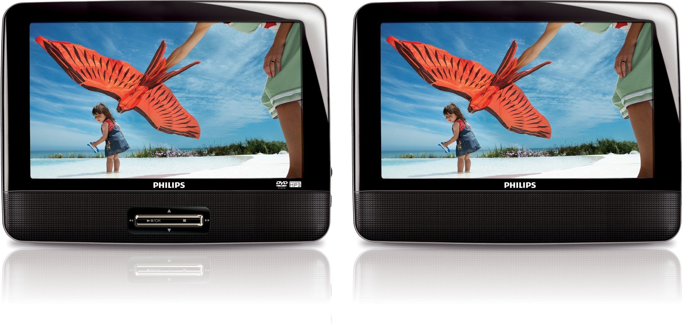 Philips Pd9012M/37 9 Inch Dual Screen Portable Dvd Player